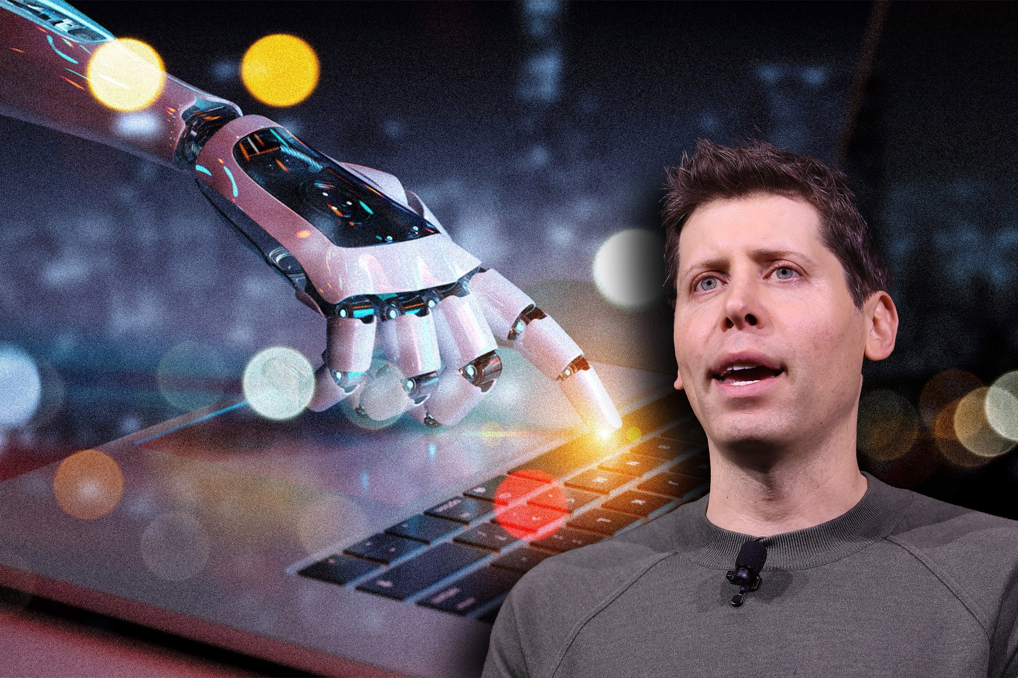 Survival instinct: OpenAI CEO Sam Altman is described as possessing such a persuasive personality that ‘you could parachute him into an island full of cannibals and come back in five years and he’d be the king’