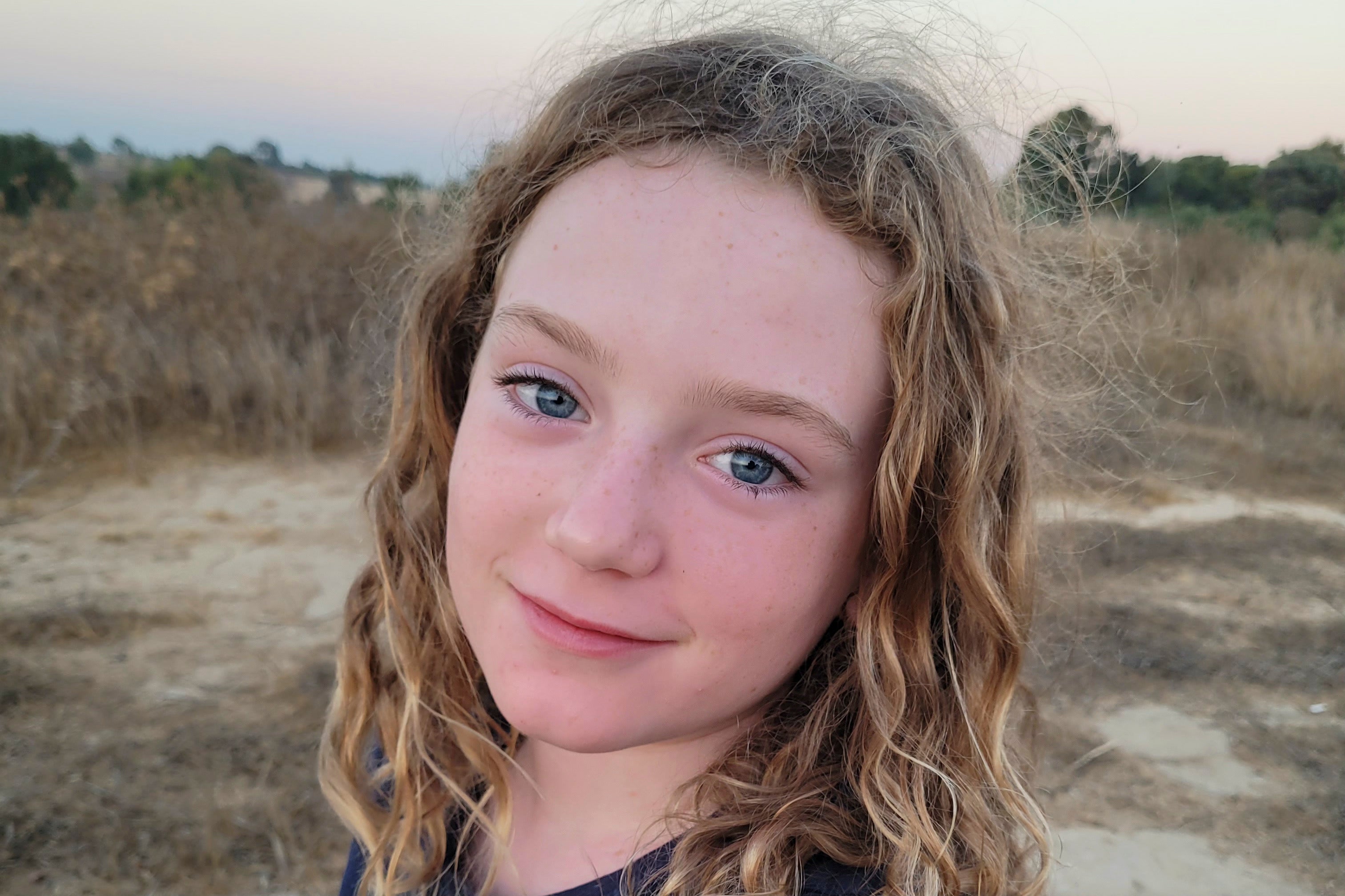 Emily was one of several children released by Hamas