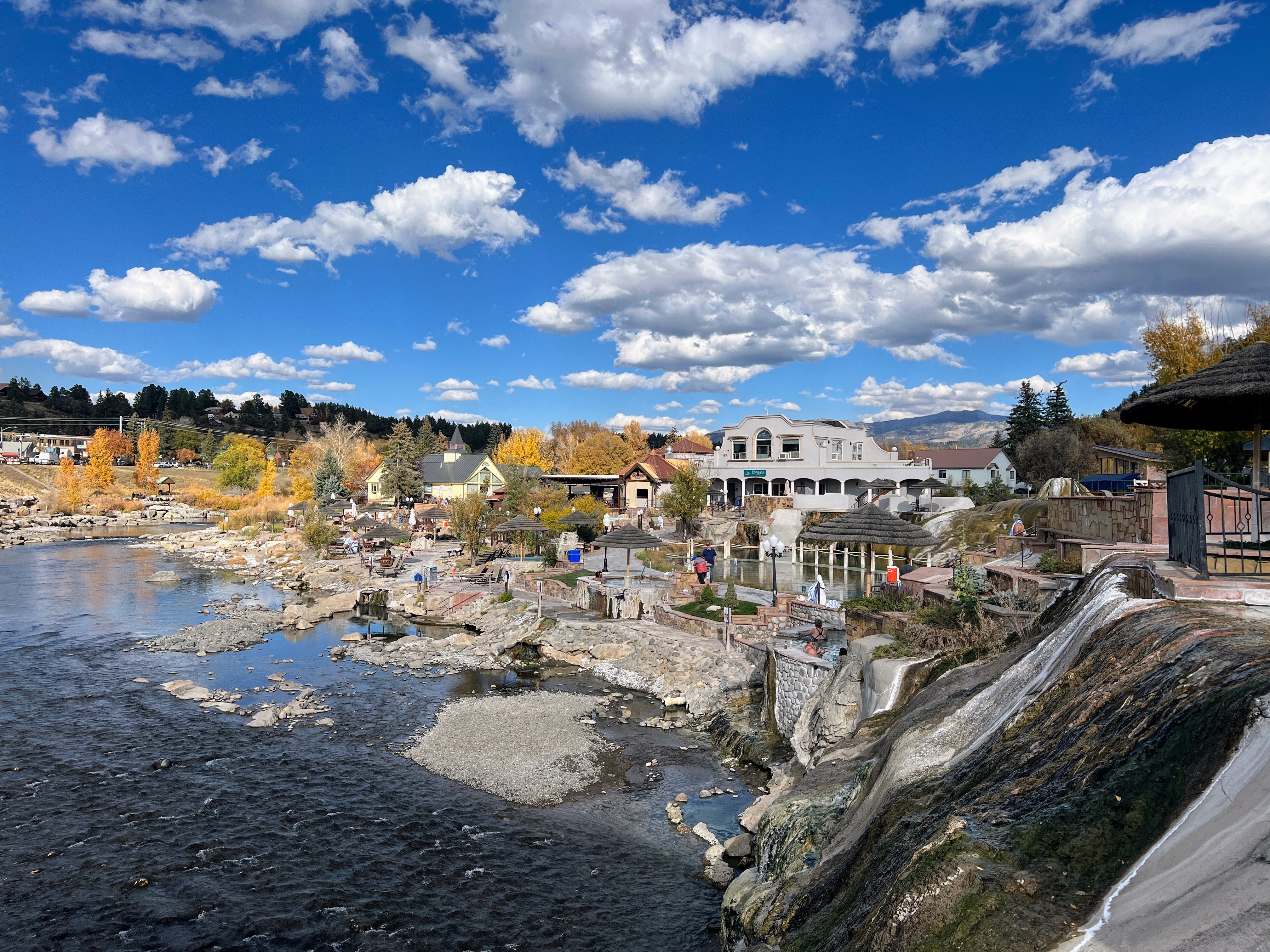 The Springs Resort in Pagosa Springs along the San Juan River