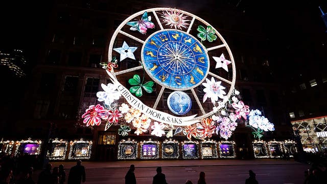 <p>Saks Fifth Avenue’s annual light holiday show will be scaled back this year due to cost-cutting measures </p>