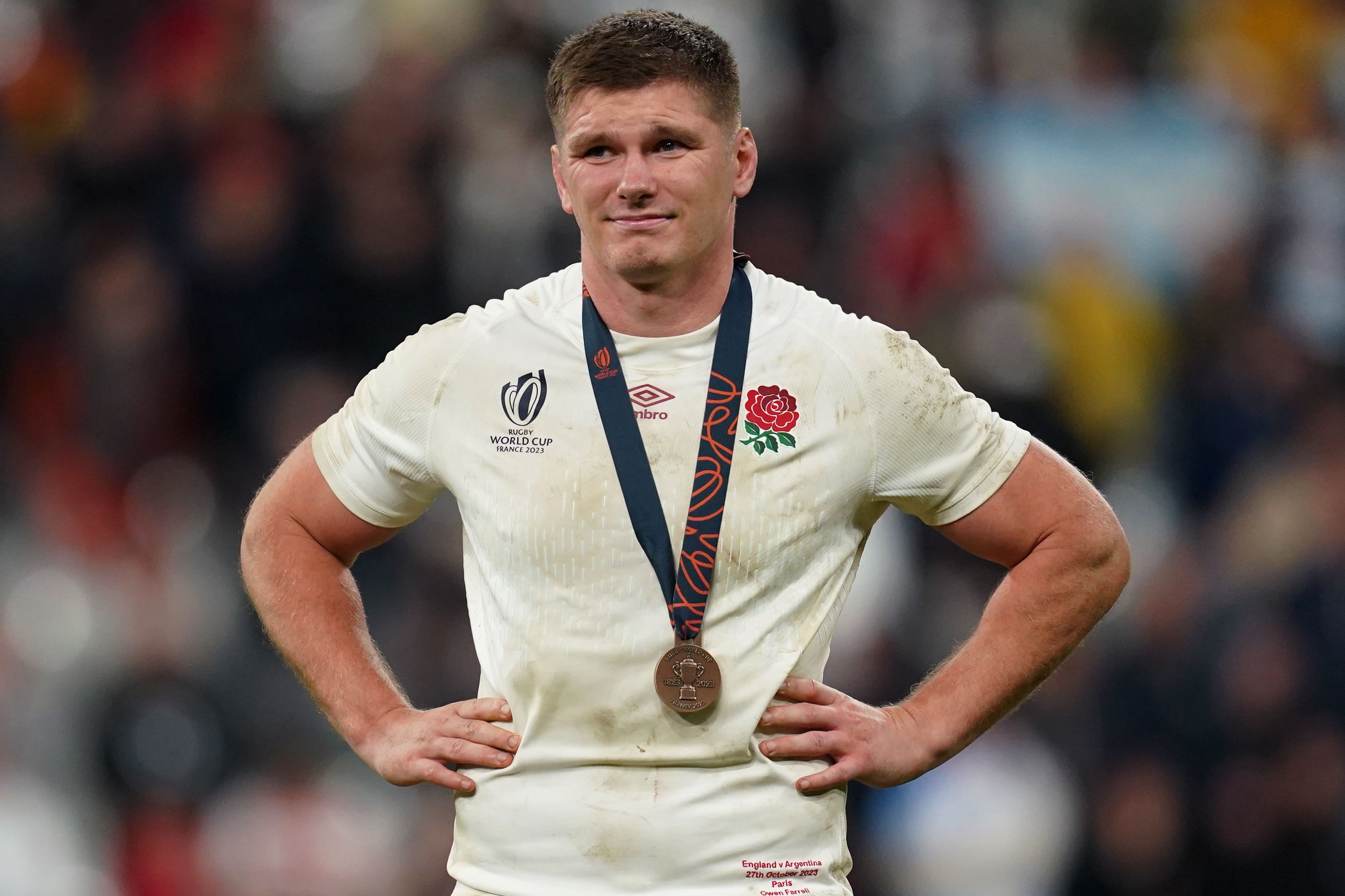 Owen Farrell led England to a third place finish at the World Cup (David Davies/PA)