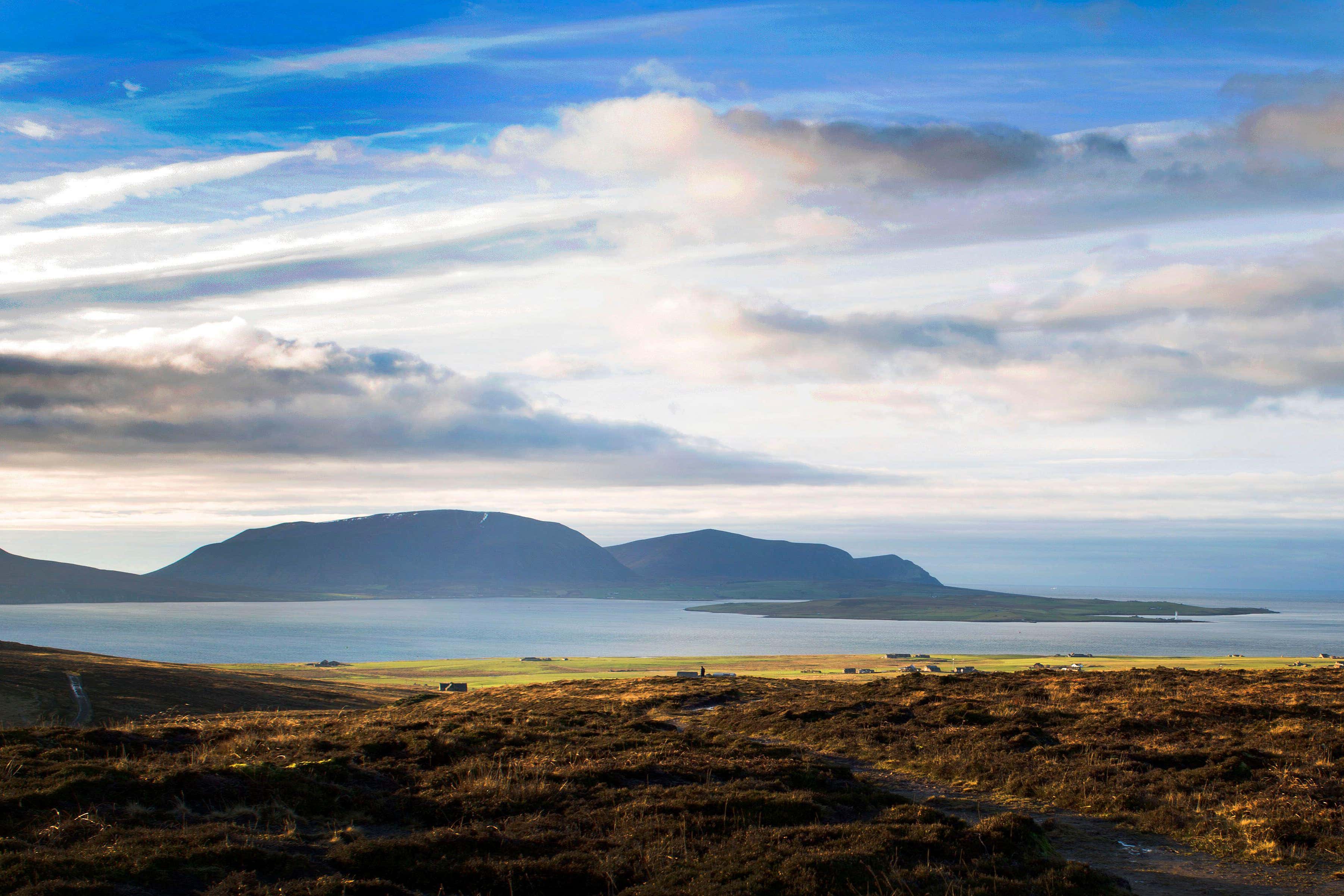 Lee Anderson suggested asylum seekers could be housed on an uninhabited island in Orkney (Alamy/PA)