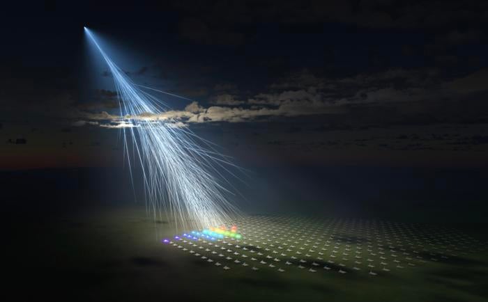 The detected cosmic ray had an estimated energy of 244 EeV, comparable to the most energetic cosmic ray ever observed