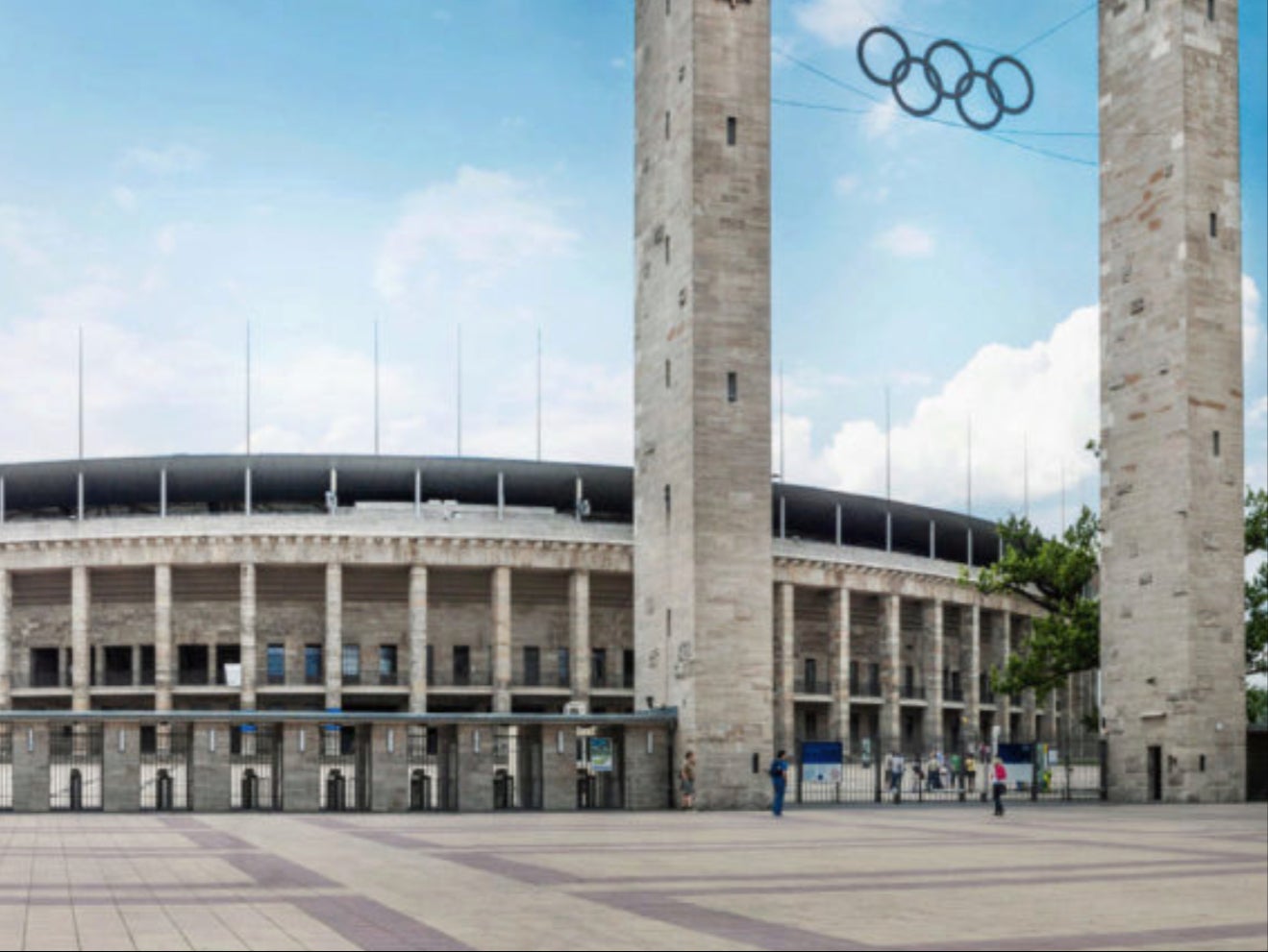 Final countdown: Olympia Stadion, Berlin, where the Euro 2024 final will be played on 14 July