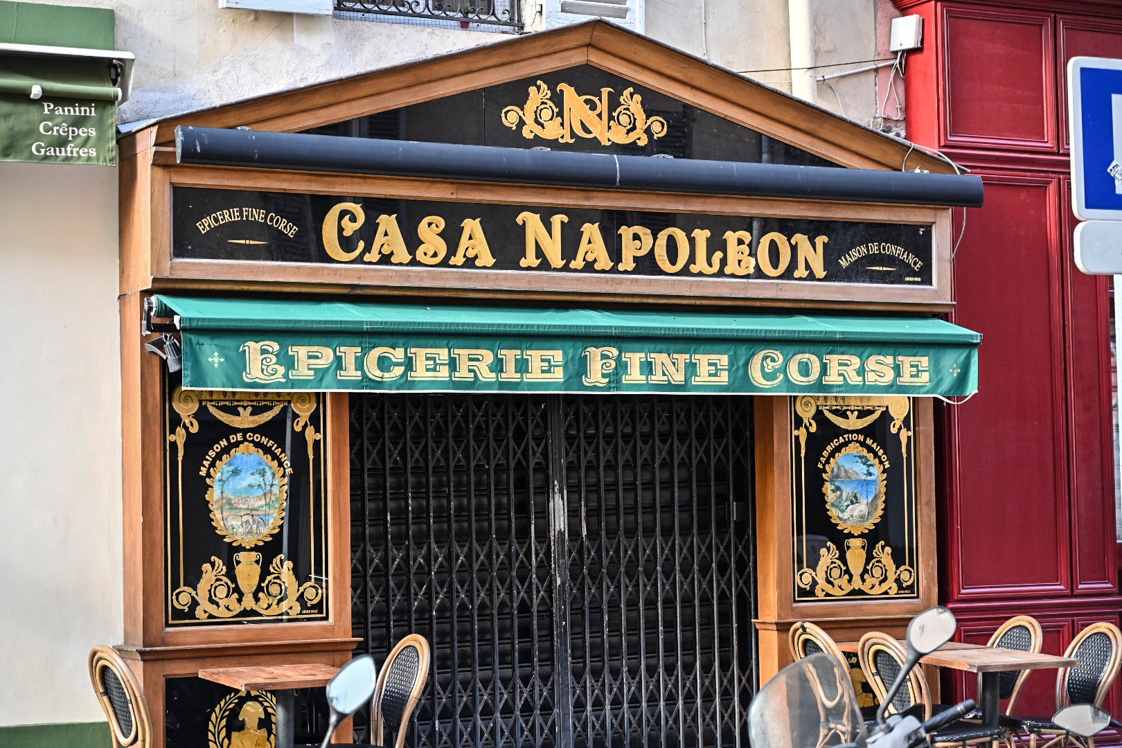 Napoleon’s name is found all over Corsica