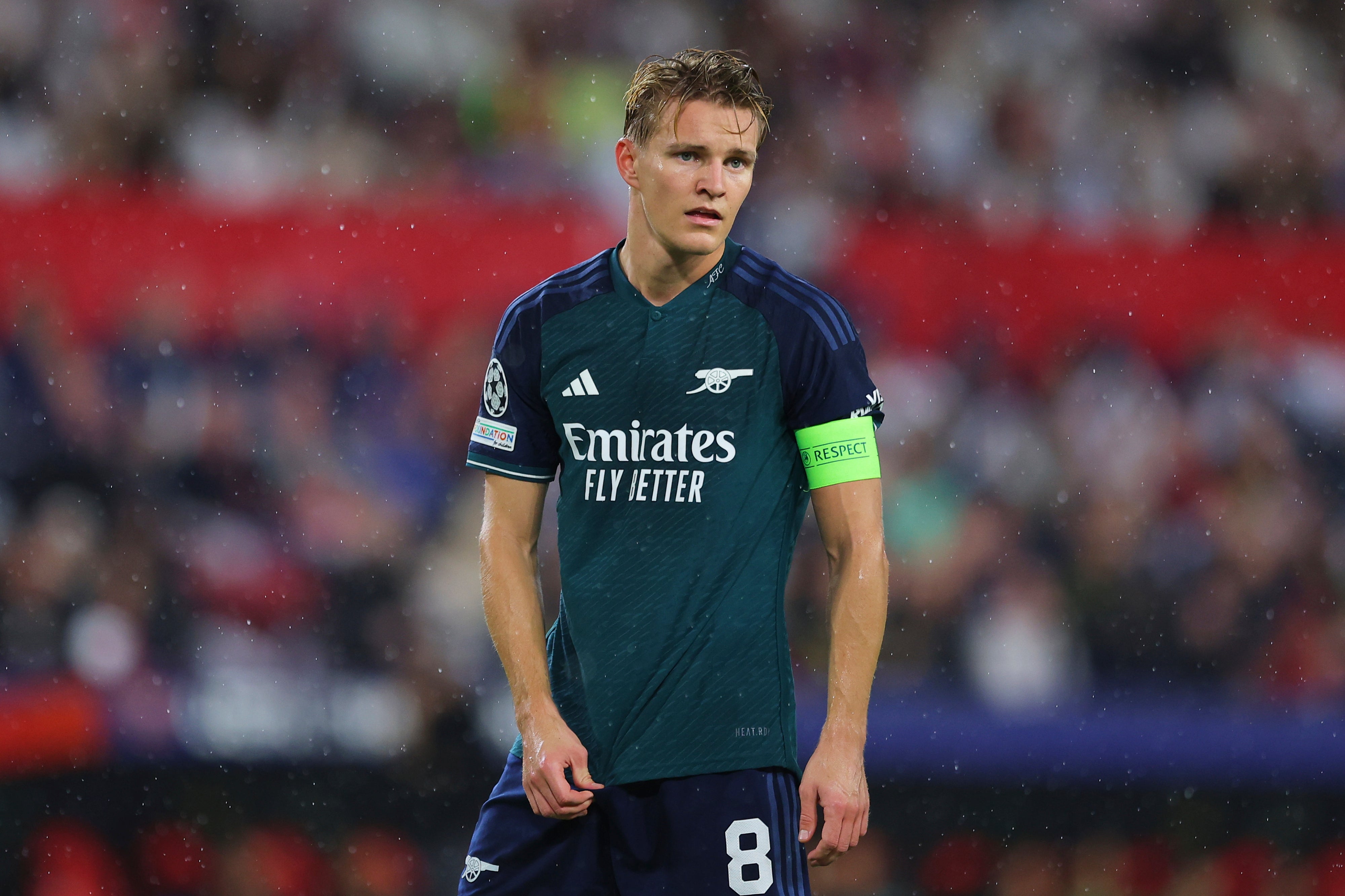 Martin Odegaard has missed the last three Premier League fixtures