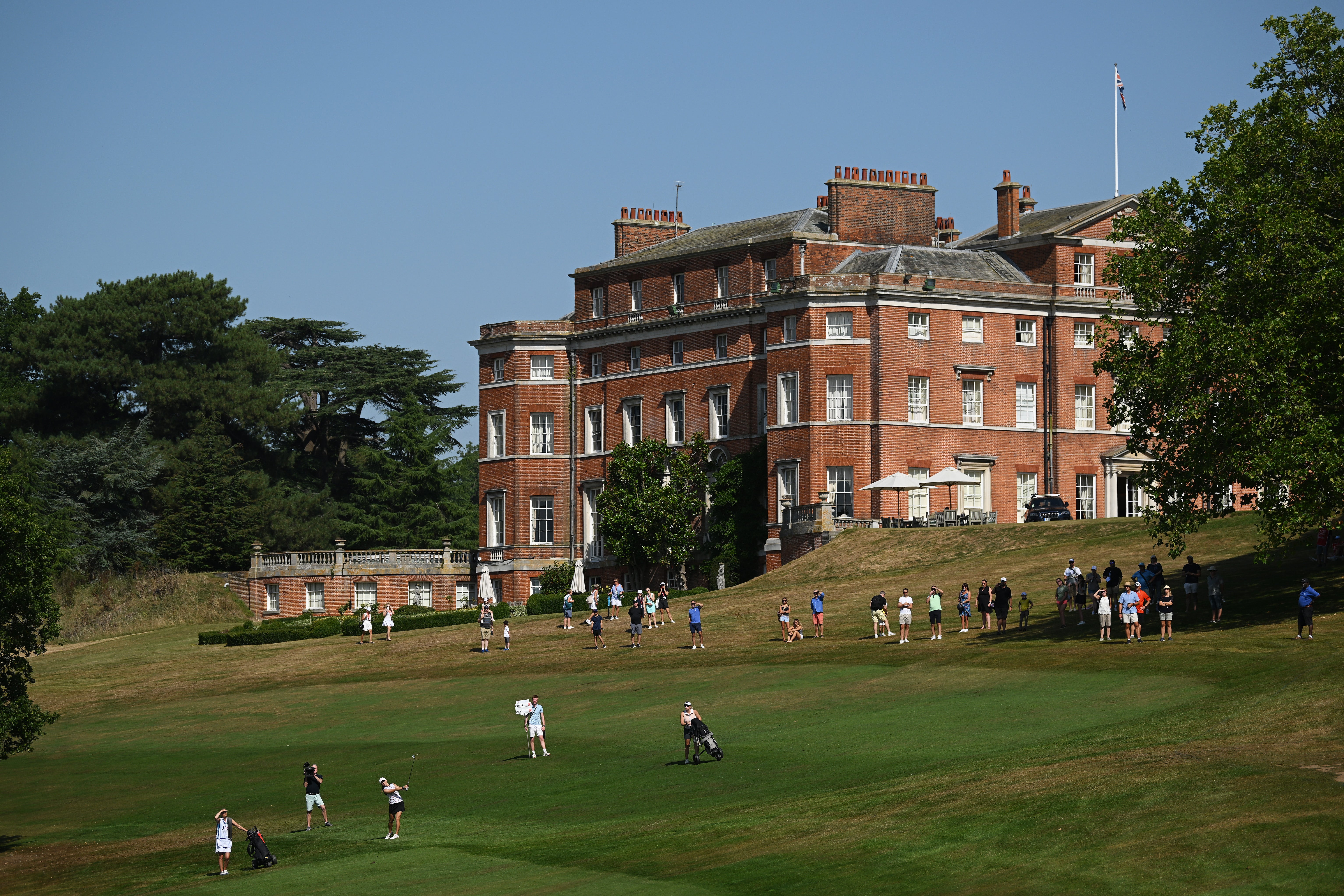 Brocket Hall is owned by Lord Charlie Brocket who has leased it to a German consortium