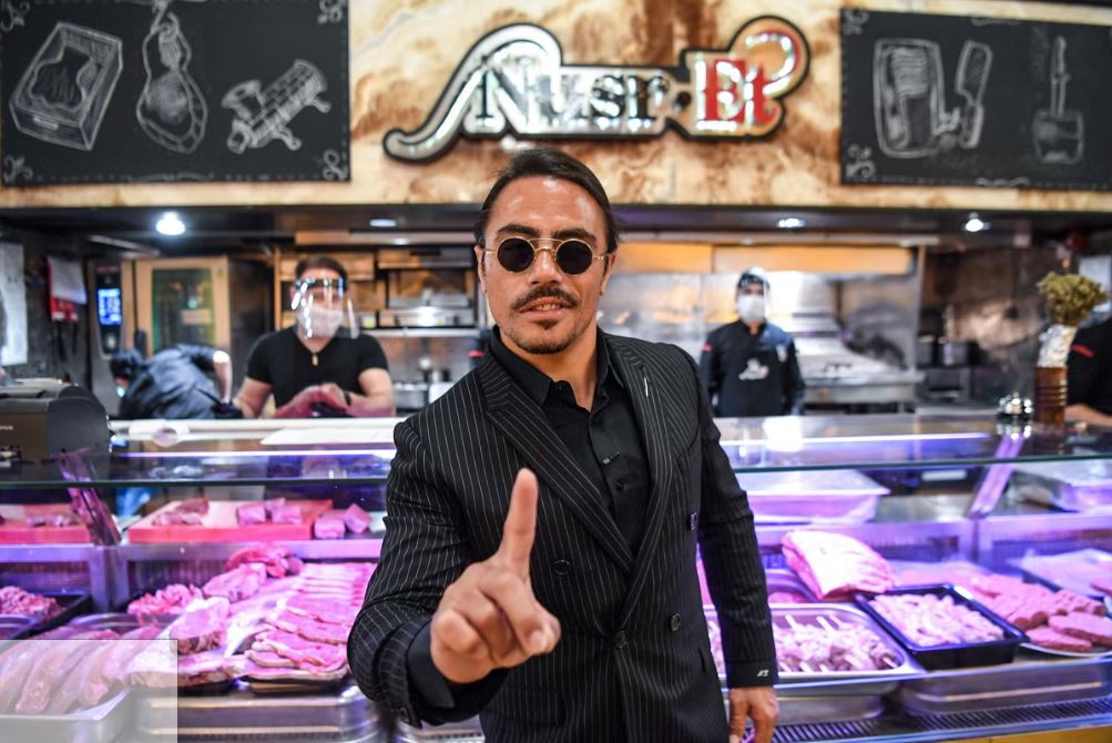 Salt Bae became an internet meme in 2017