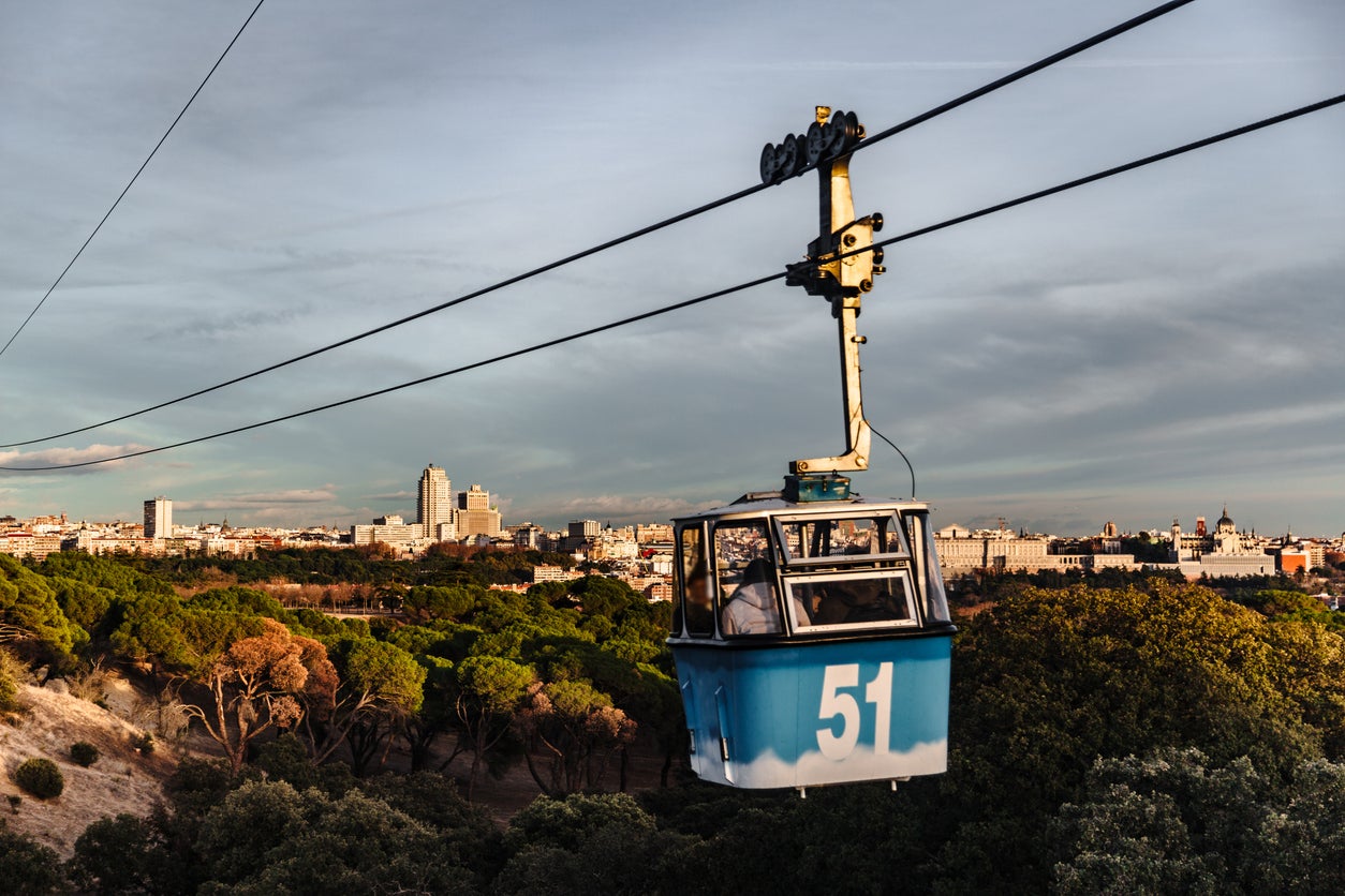 The Teleferico cable car affords excellent views