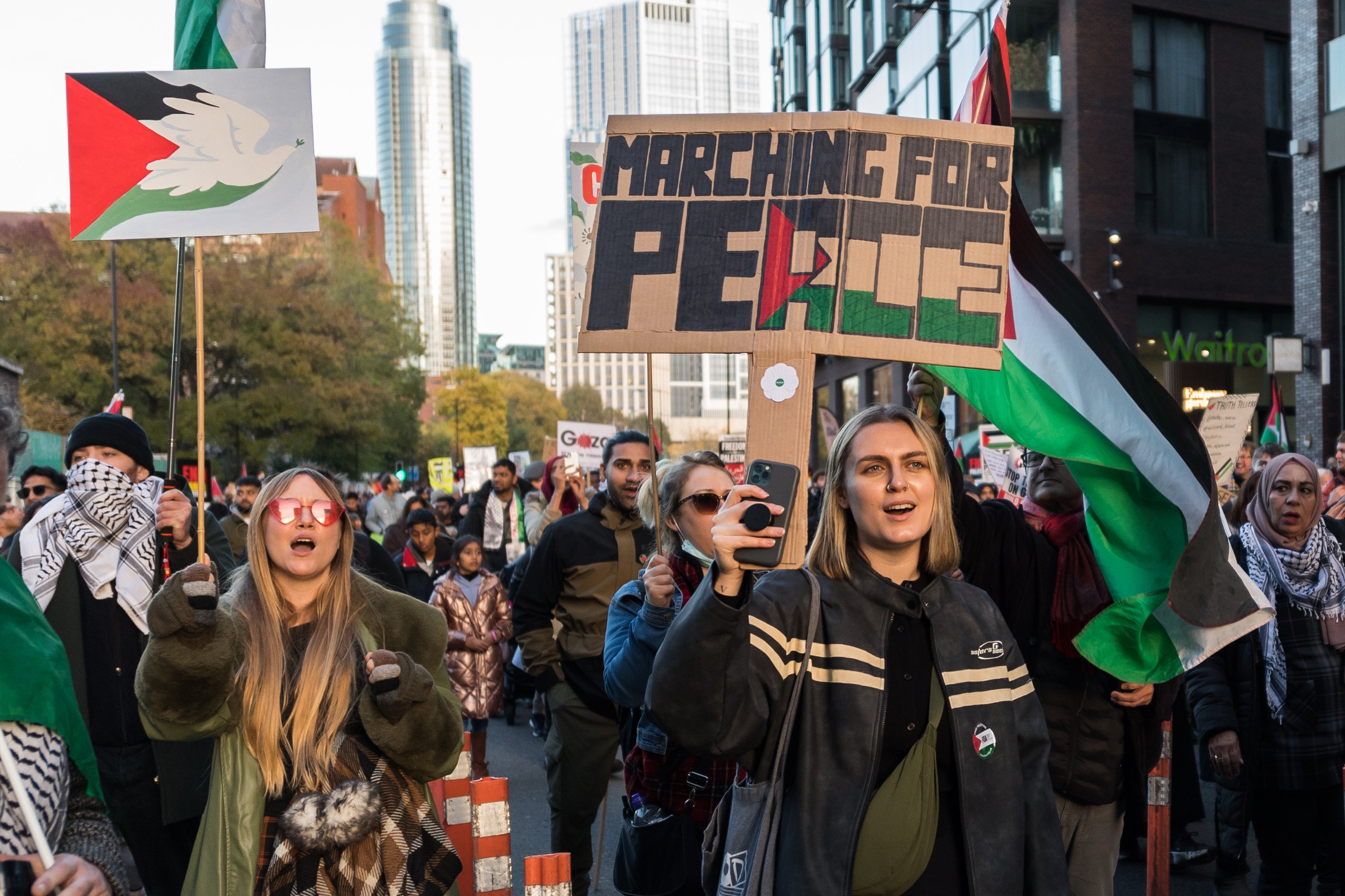 Demonstrations have been taking place in London and across the UK for over six weeks