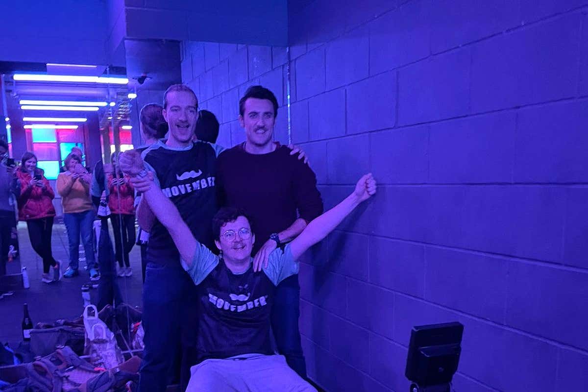 The group finished the row on November 25 (Isaac Kenyon/PA)