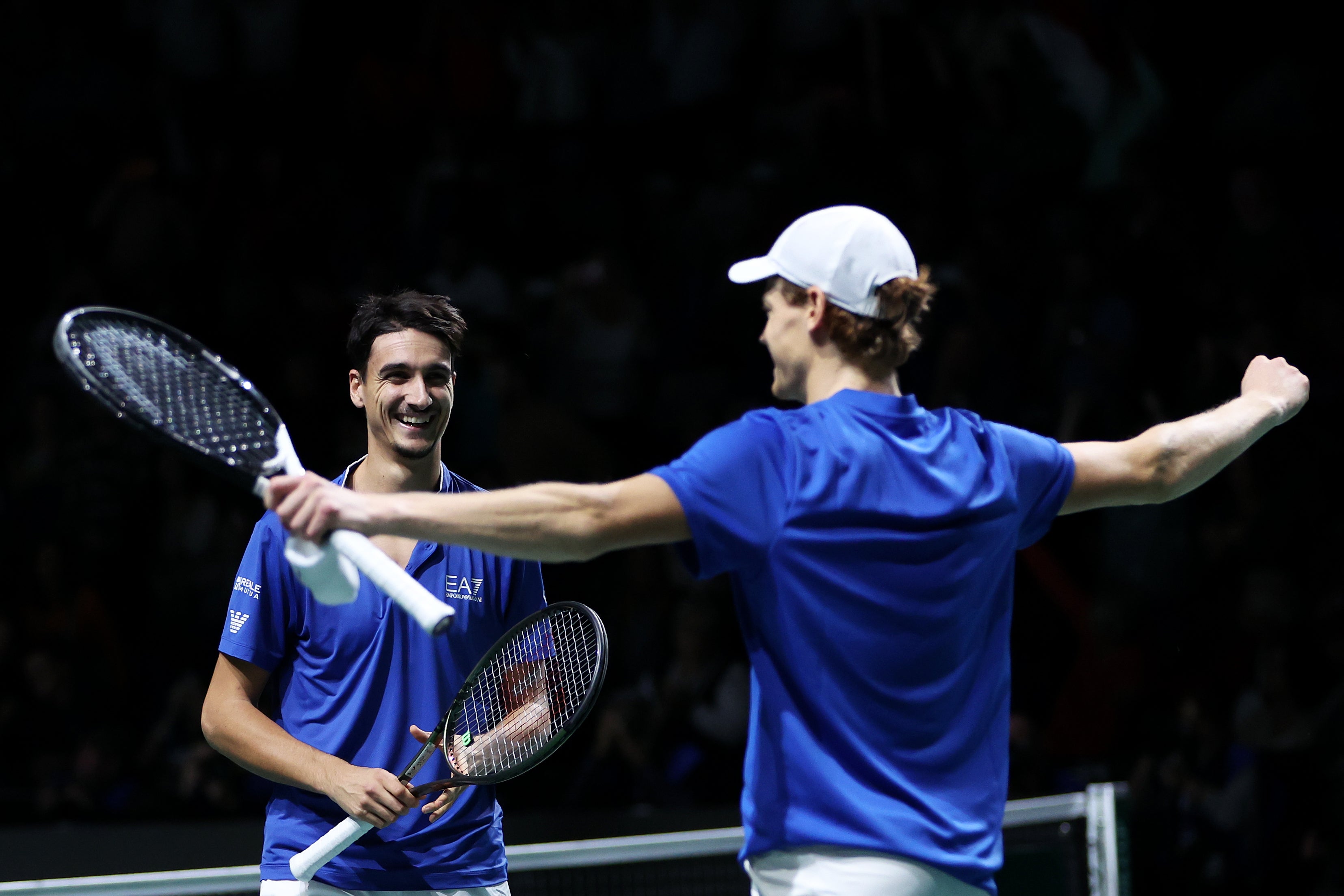 Jannik Sinner and Lorenzo Sonego won the deciding doubles match to sned Italy into the final