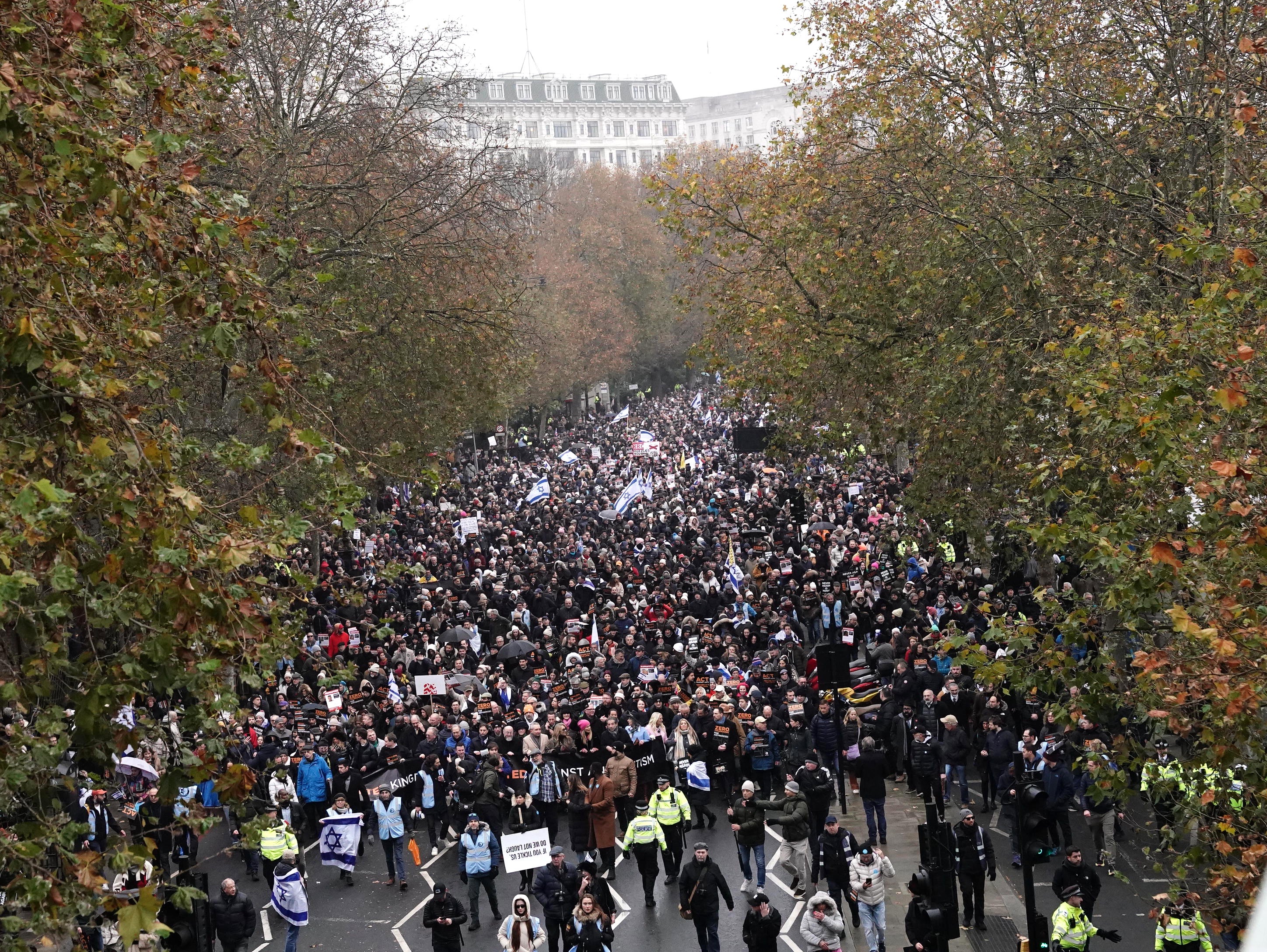 The Met Police said a ‘significant police and security operation is underway'