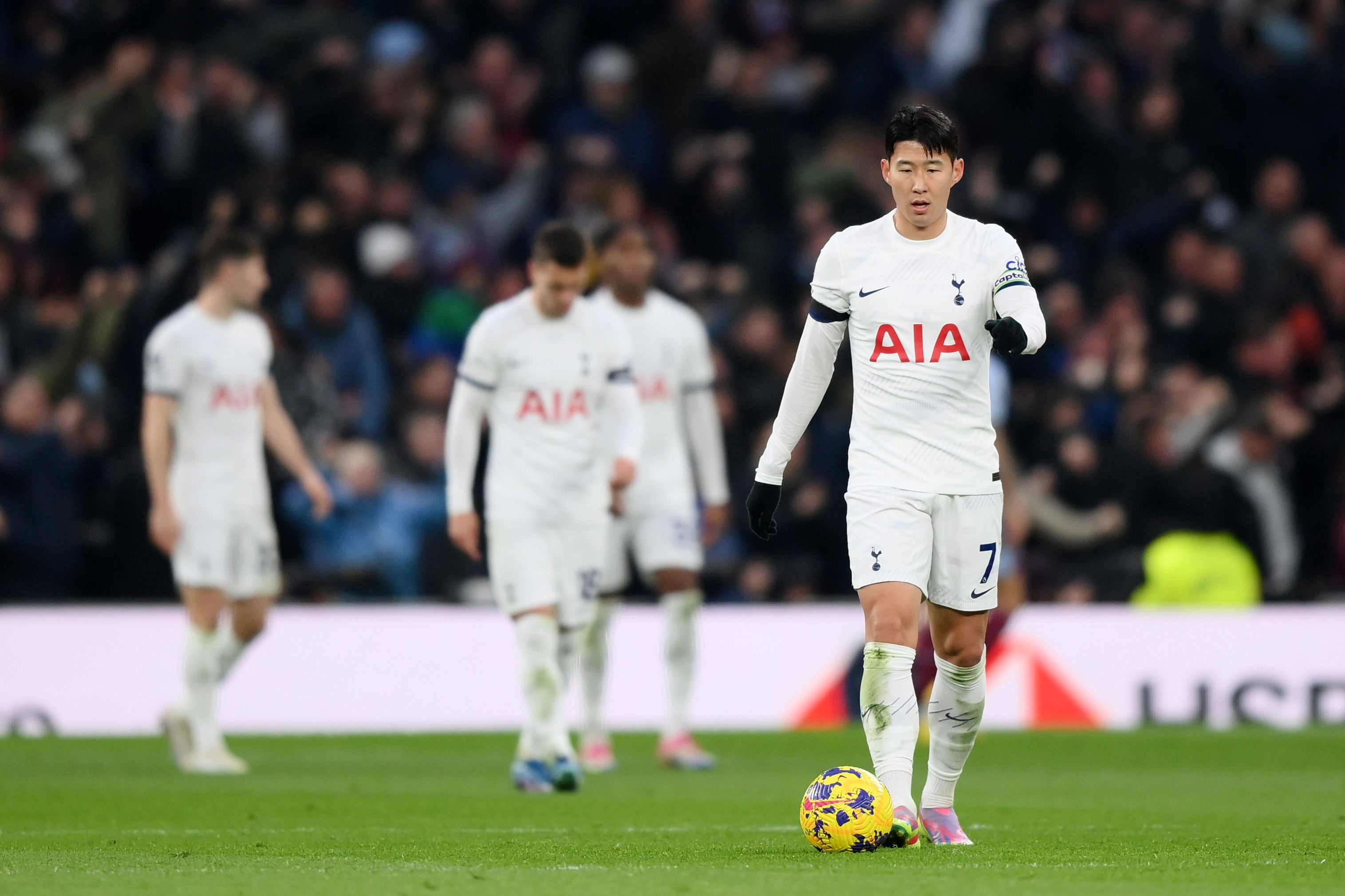 Tottenham have now lost three in a row after their unbeaten start