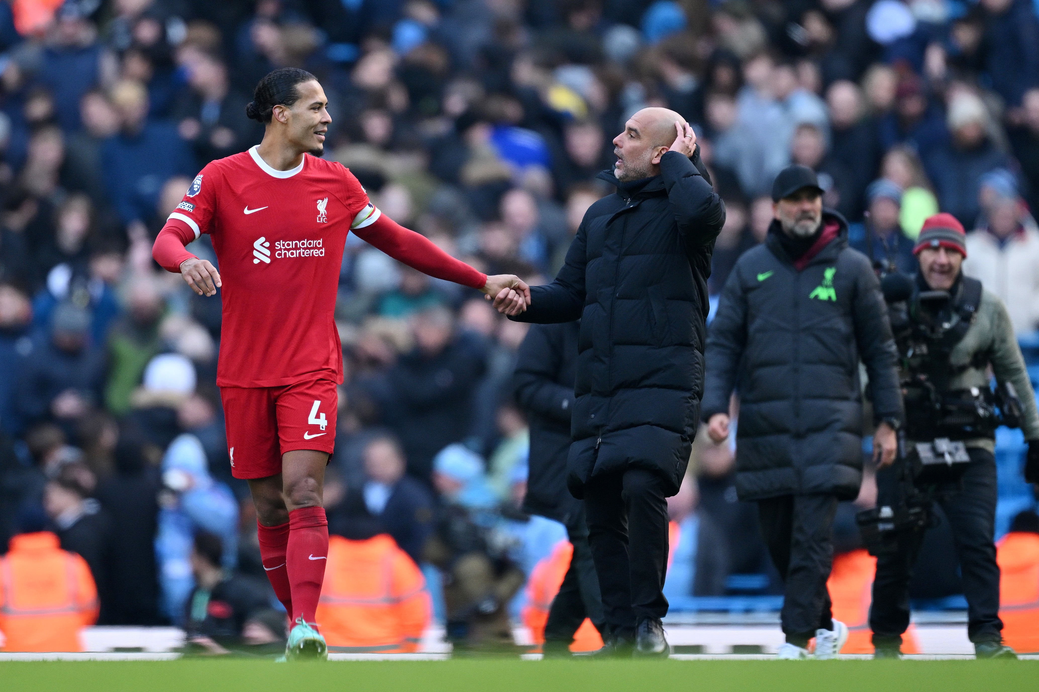 Van Dijk looks back to his best in Liverpool’s defence