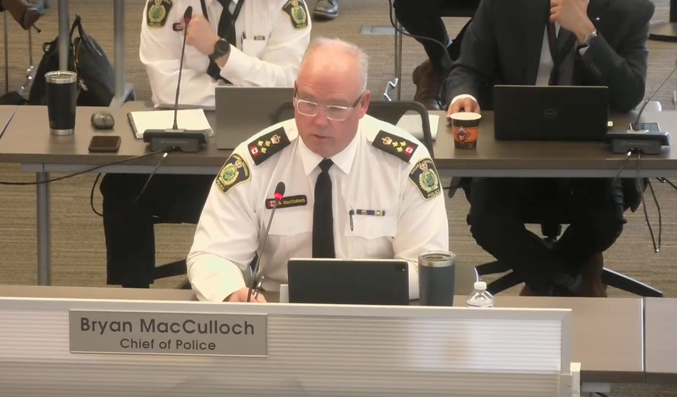 Niagara Region chief of police Bryan MacCulloch has warned agains the dangers of misinformation following the Rainbow Bridge border crossing crash