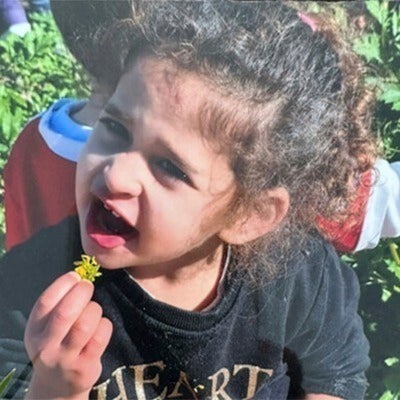 Abigail Edan, 4 , was one of the third group of hostages released by Hamas on Sunday