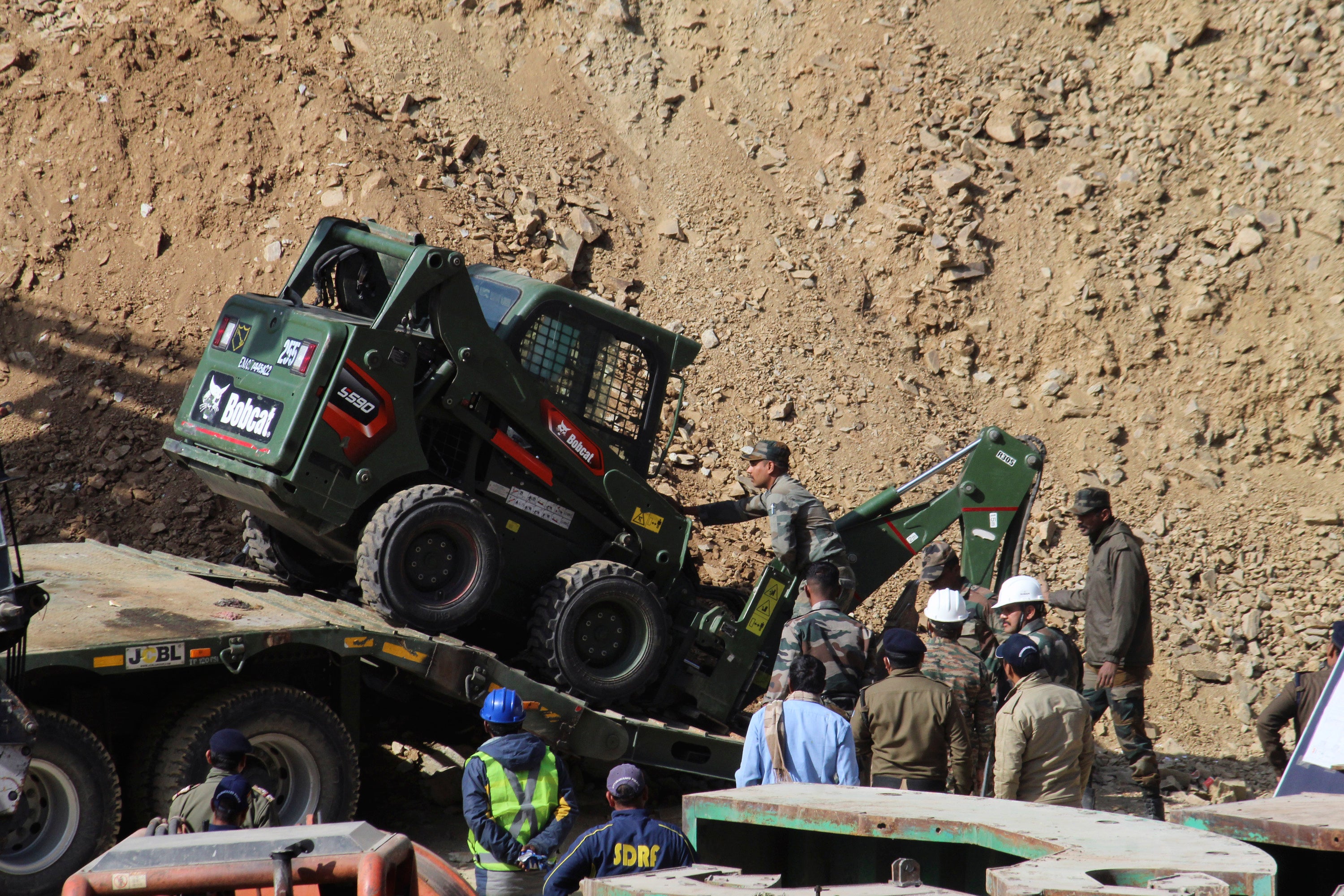 India Tunnel Collapse