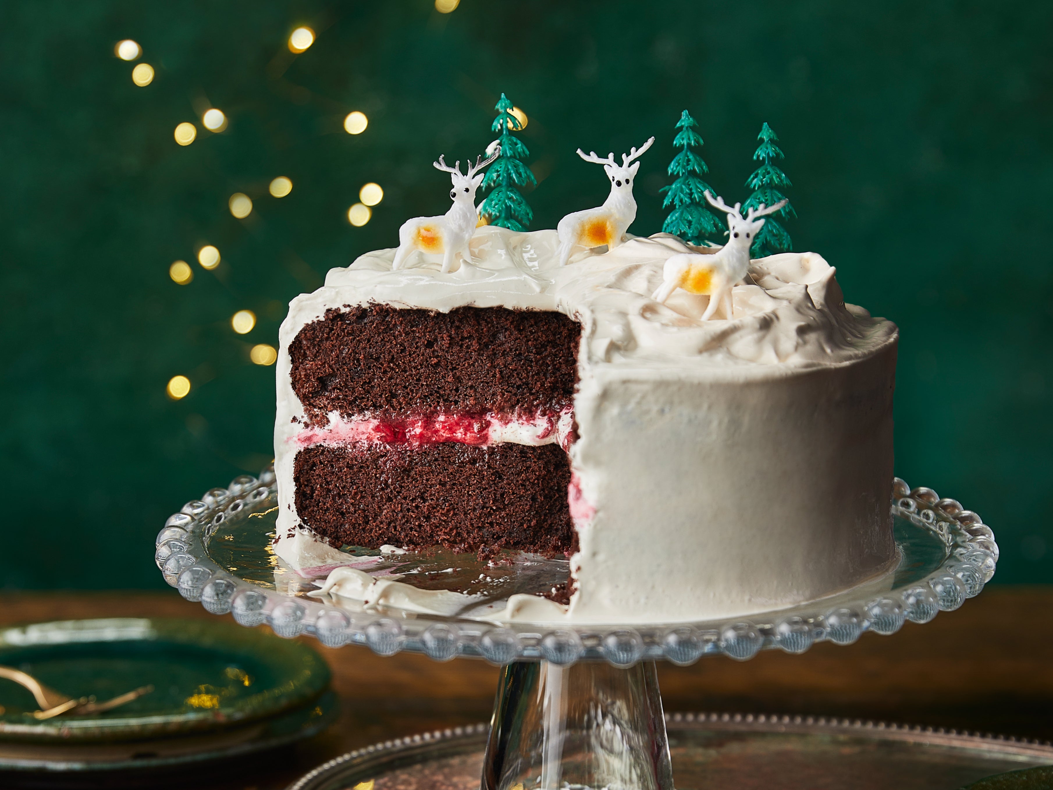 Nigella Lawson’s rebellious alternative to traditional Christmas cake, made for chocolate lovers