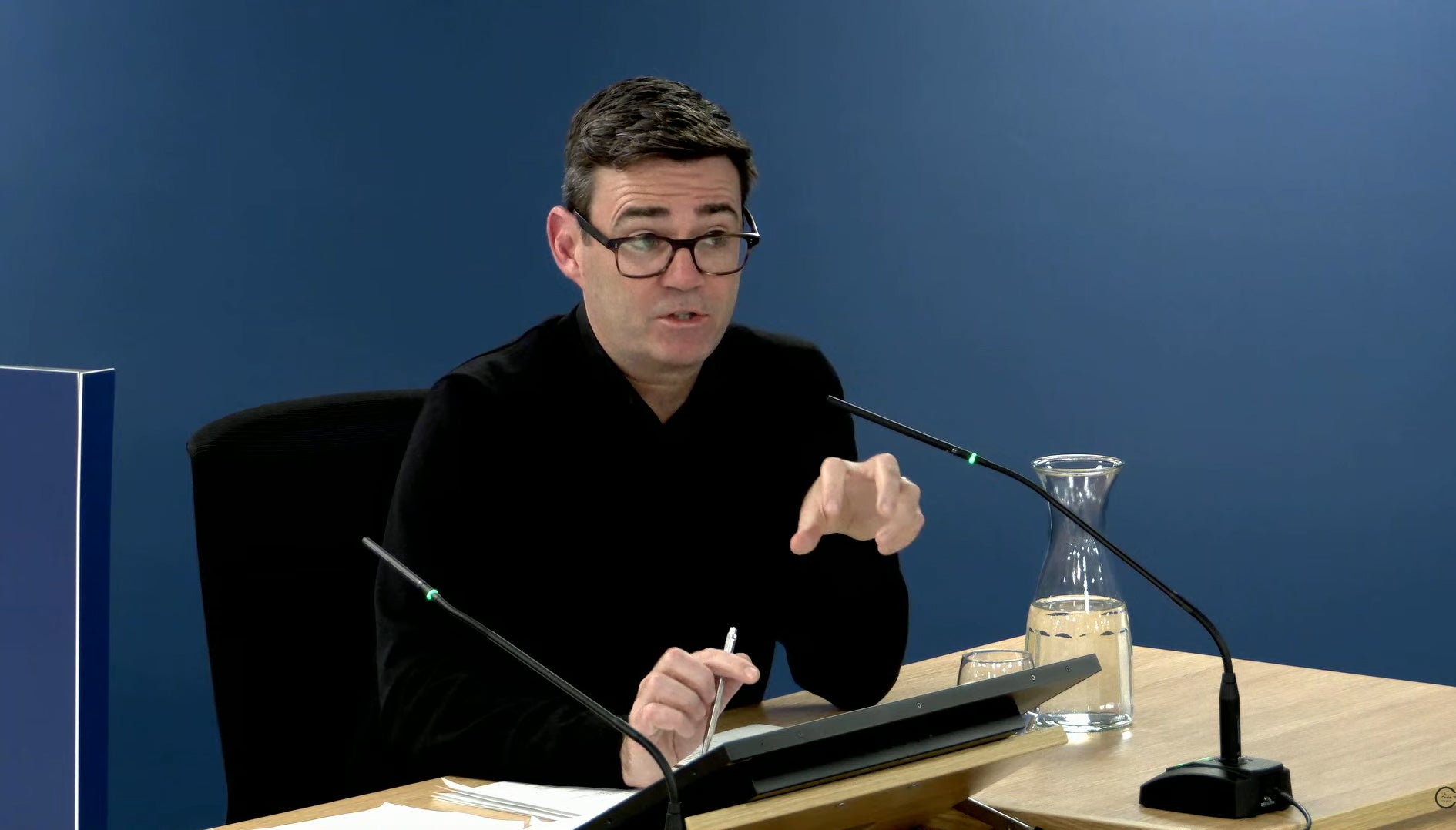 Andy Burnham also lashed out at former Scottish first minister Nicola Sturgeon in his evidence to the Covid inquiry