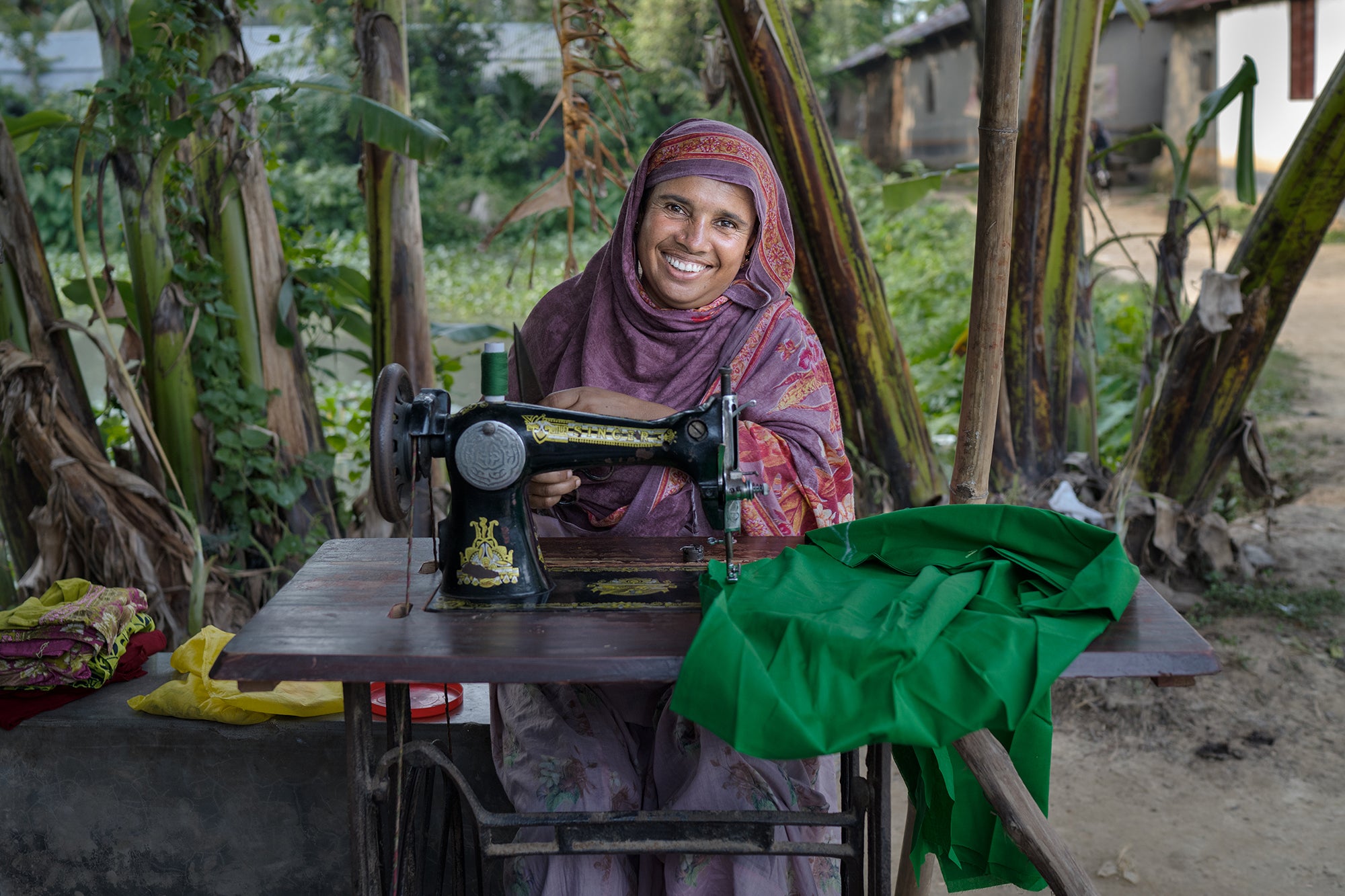 Bulbuli set up the farmers’ group in 2012 with the support of ActionAid