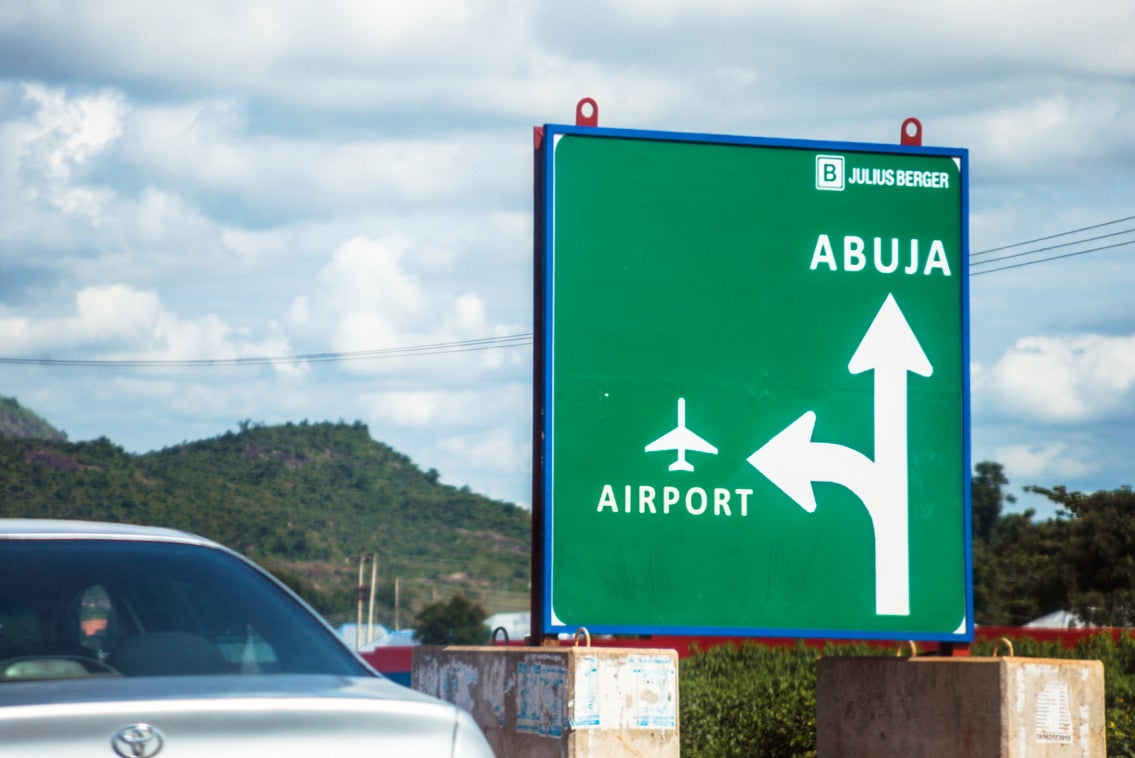 The plane ws Abuja-bound but ended up hundreds of miles away