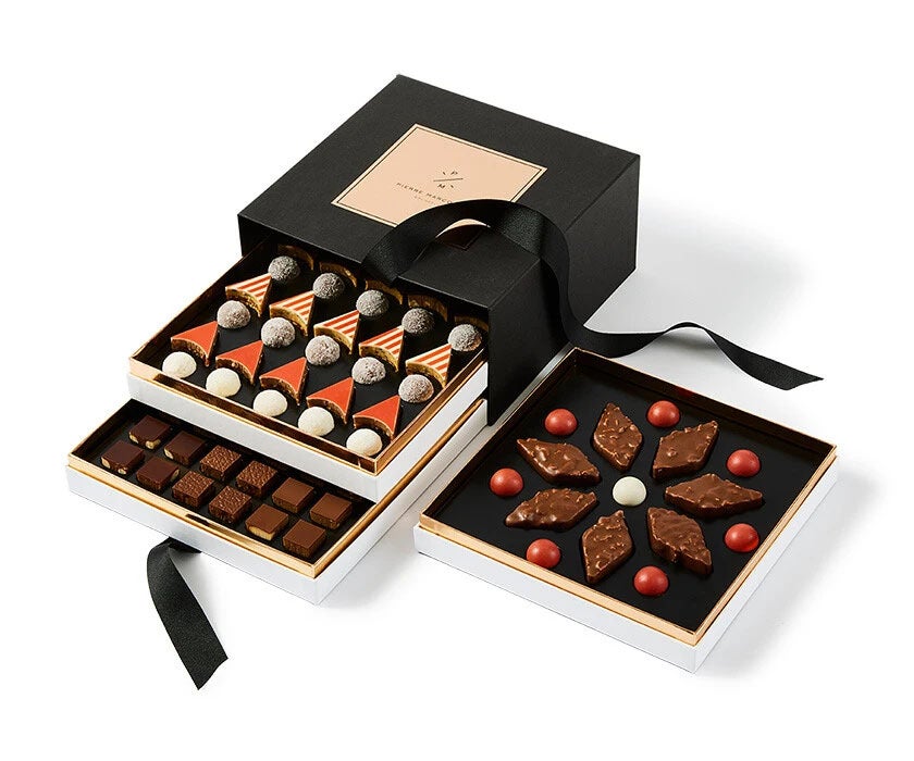 Luxury chocolates, because you’re worth it