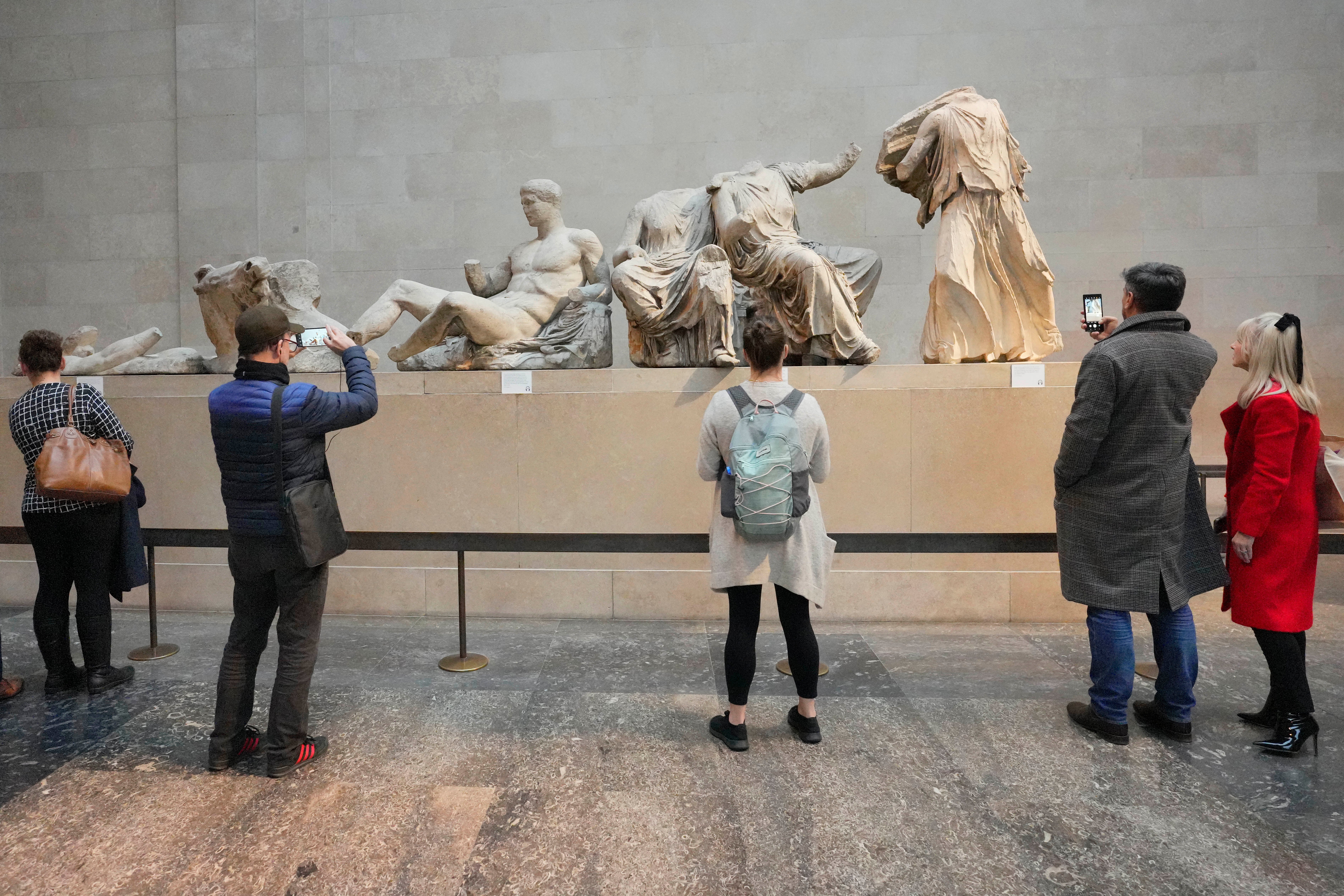 APTOPIX Britain Greece Parthenon Marbles