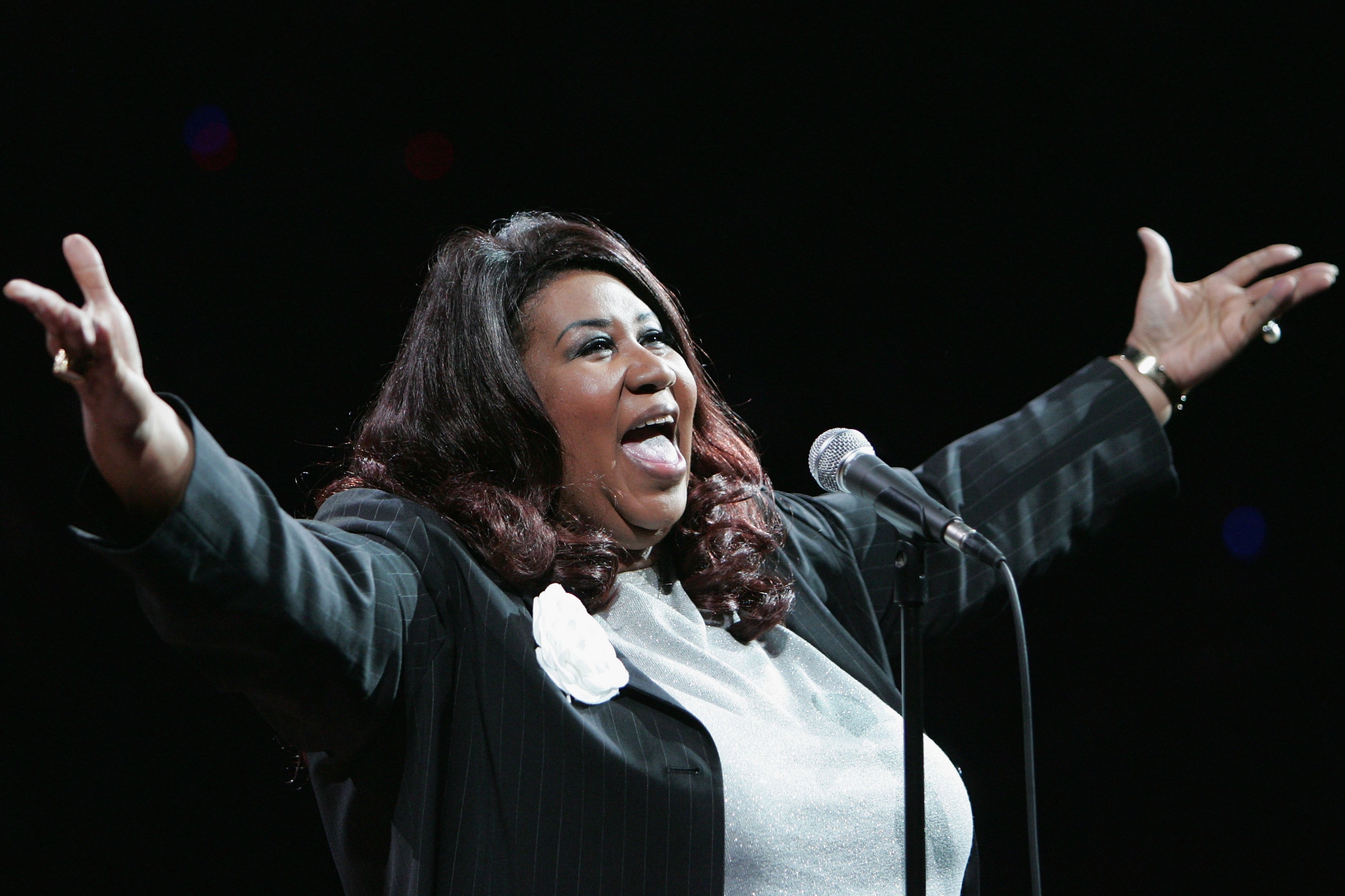 Aretha Franklin in 2004