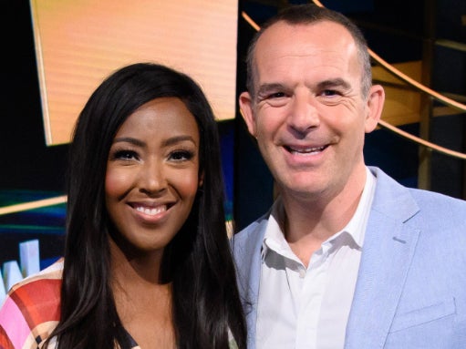 Angellica Bell and Martin Lewis