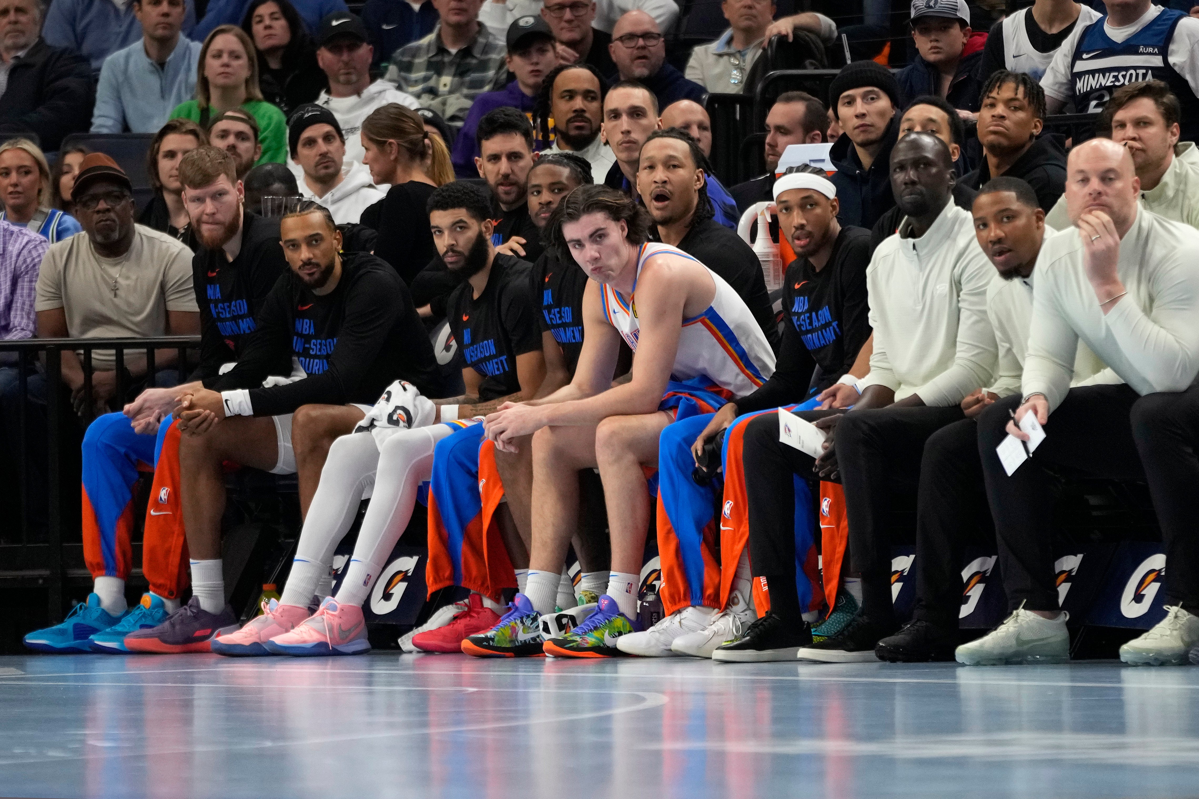 Thunder Timberwolves Basketball