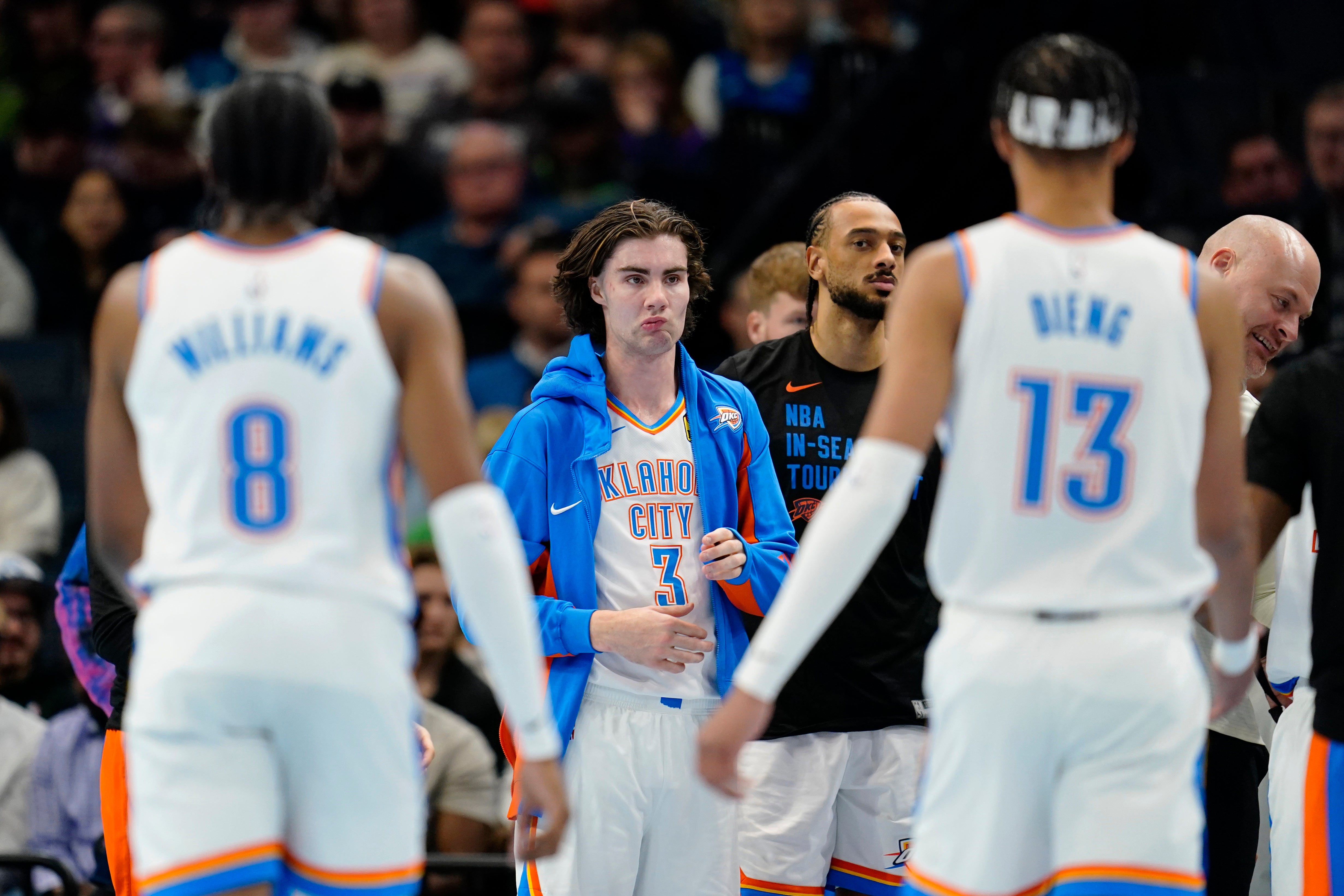 Thunder Timberwolves Basketball