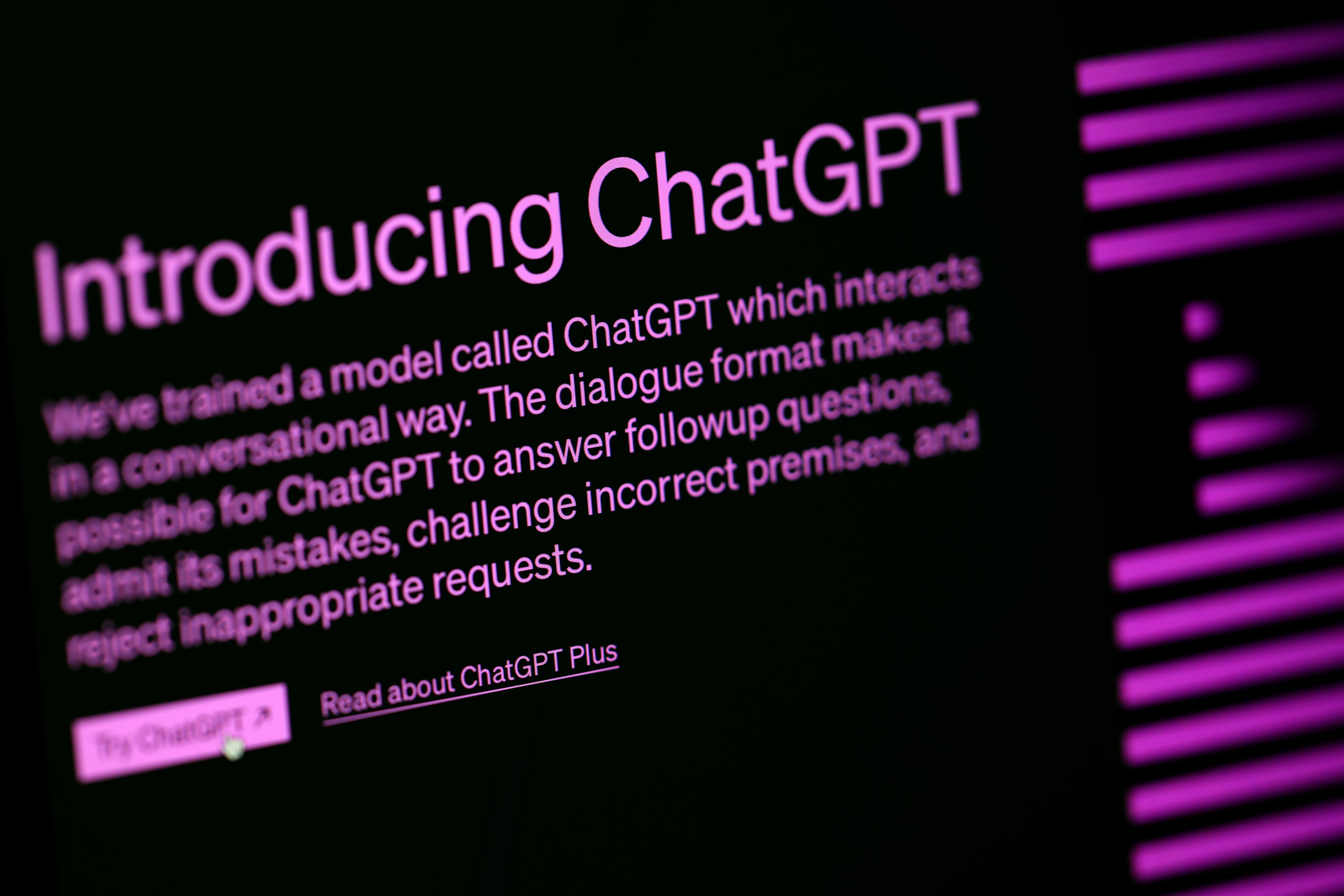 ChatGPT marks the first anniversary of its launch to the public (John Walton/PA)