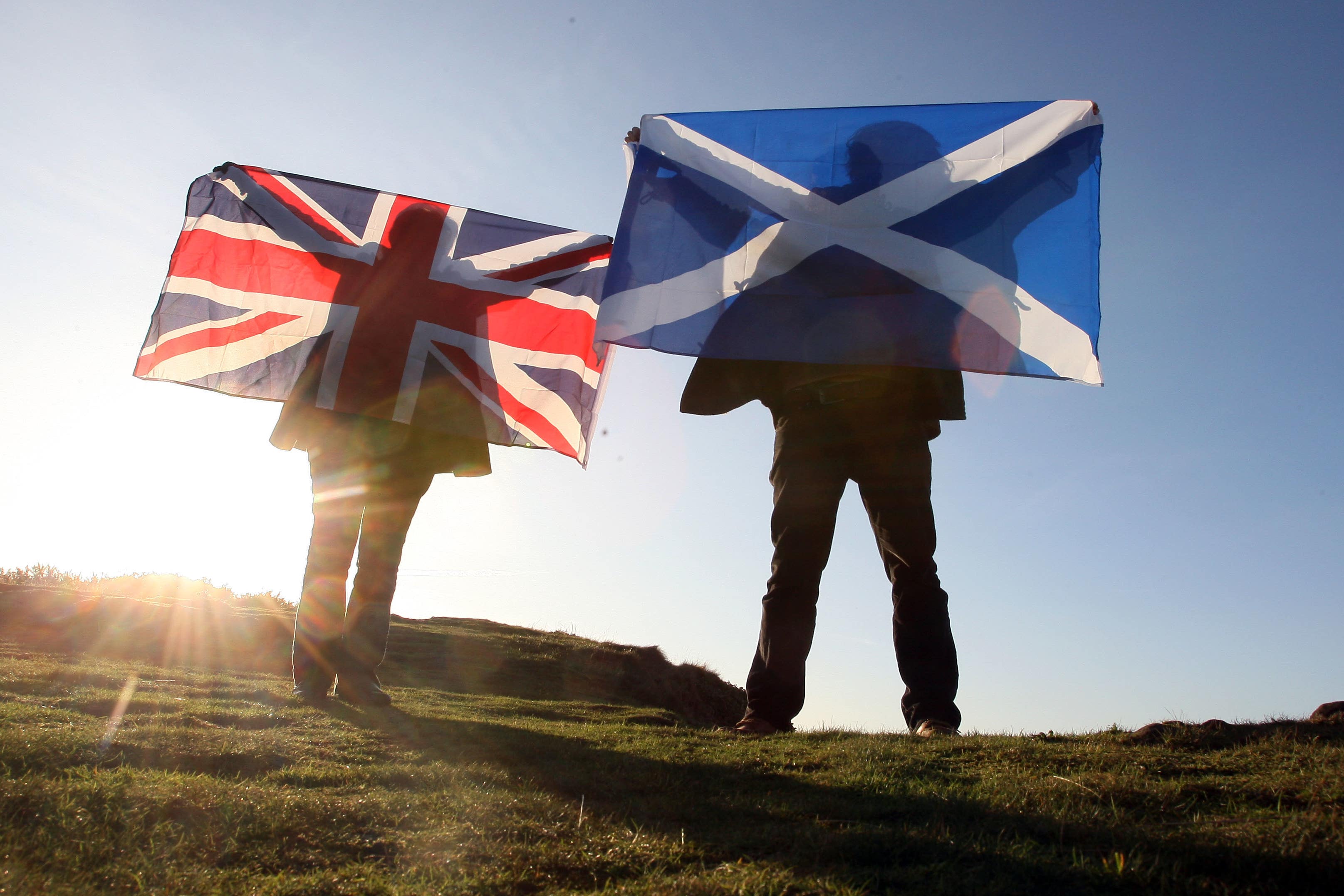 The Alba Party plans to bring forward legislation at Holyrood for a referendum on extending Holyrood’s powers (PA)