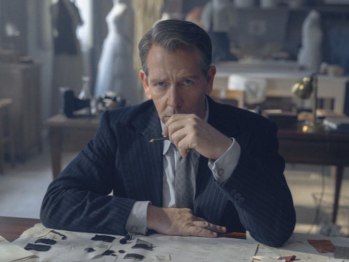 Ben Mendelsohn as Christian Dior in ‘The New Look’