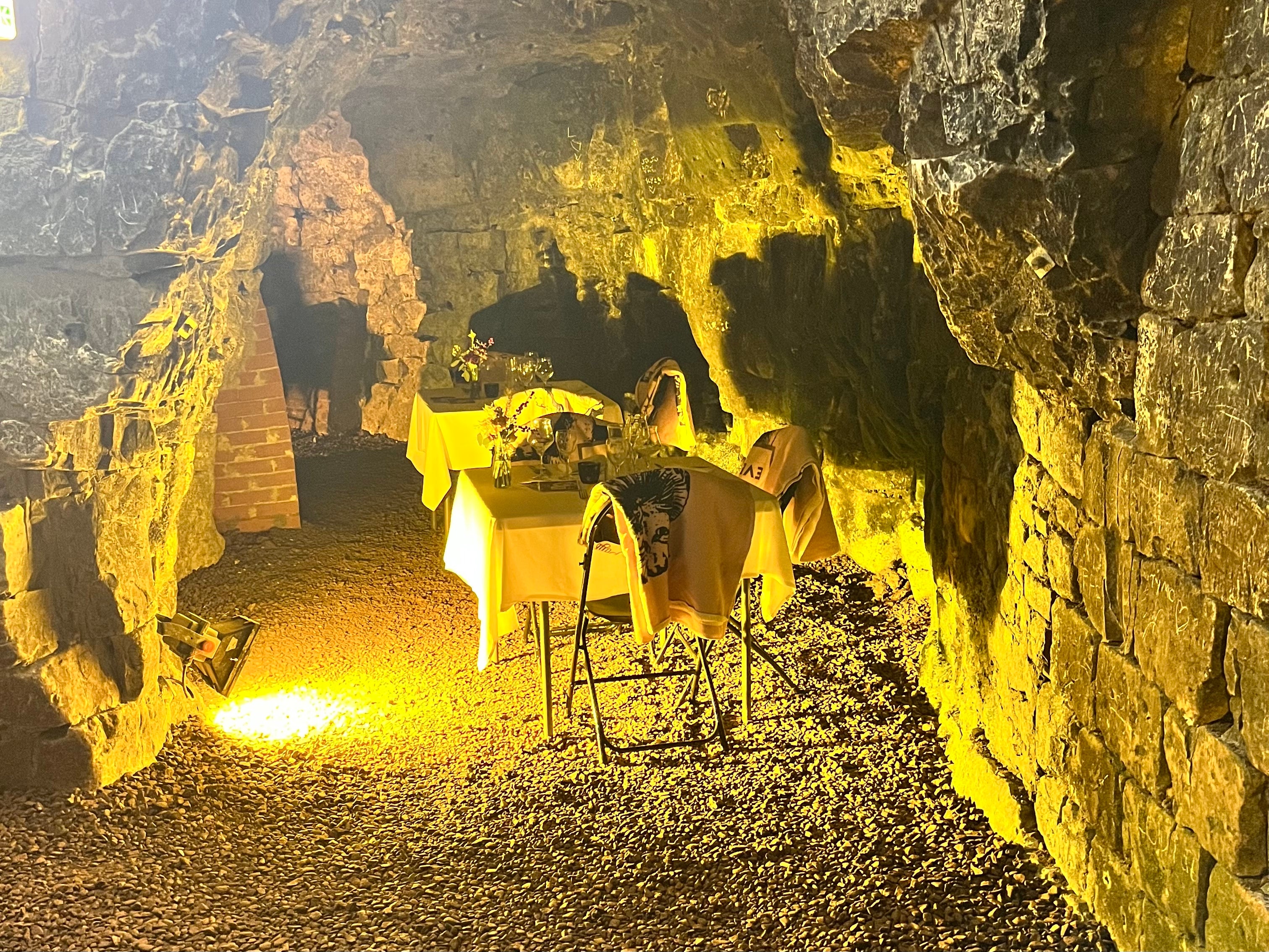 Diners Secrets des Boves: a seasonal, weekend pop-up dining room set 12 metres below street level