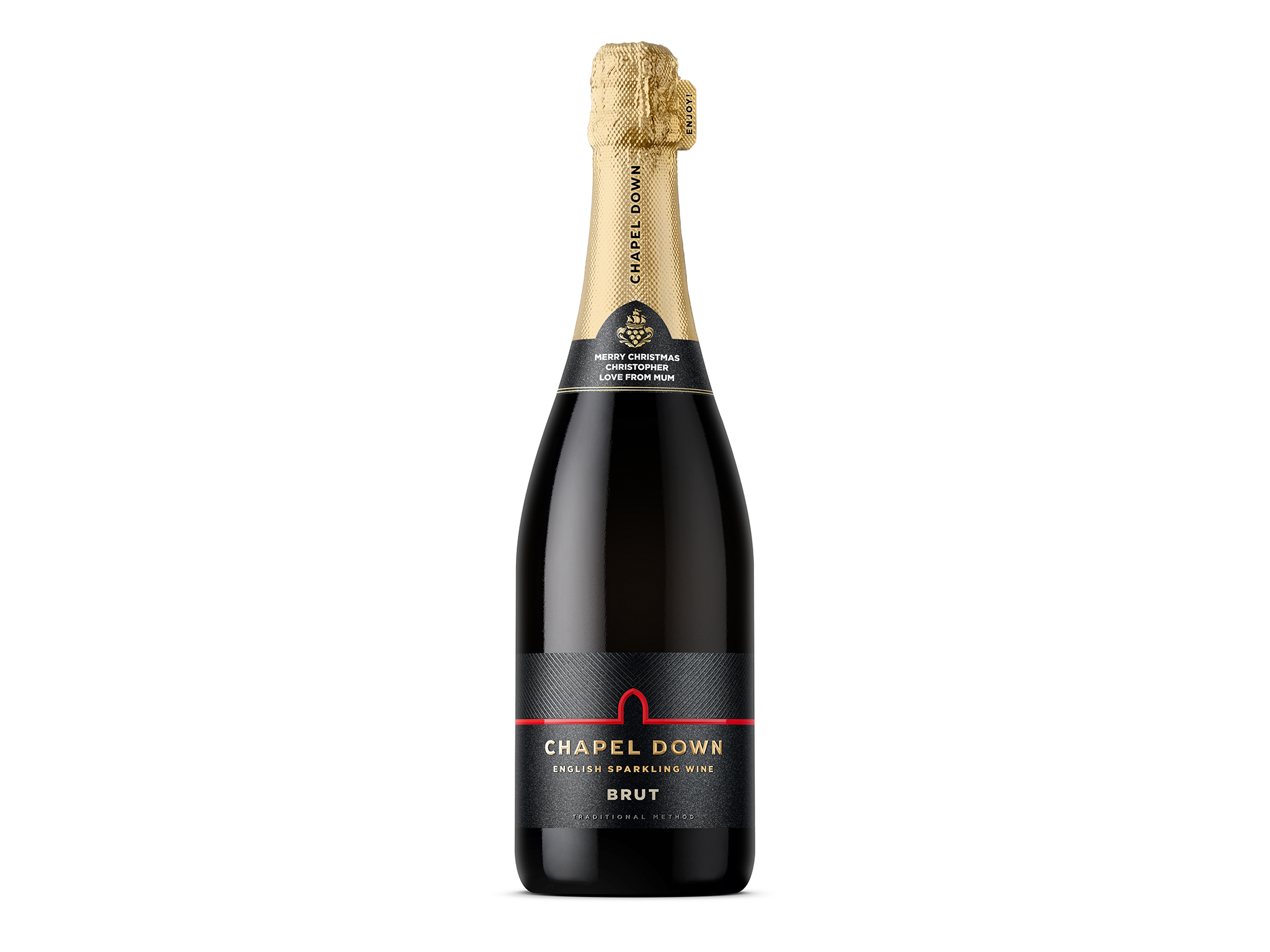 Chapel Down personalised brut 