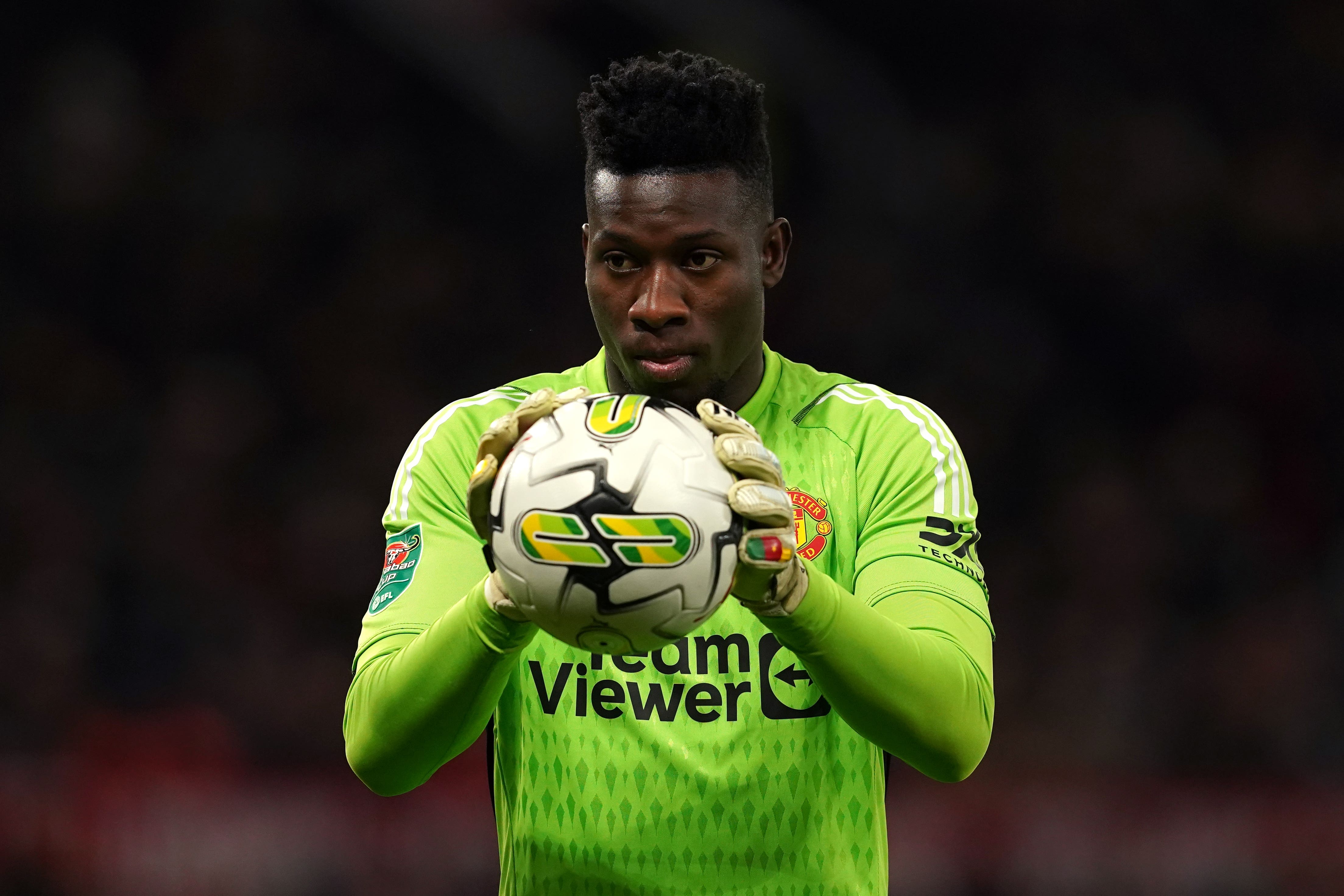 Andre Onana has been under scrutiny after a run of high-profile mistakes