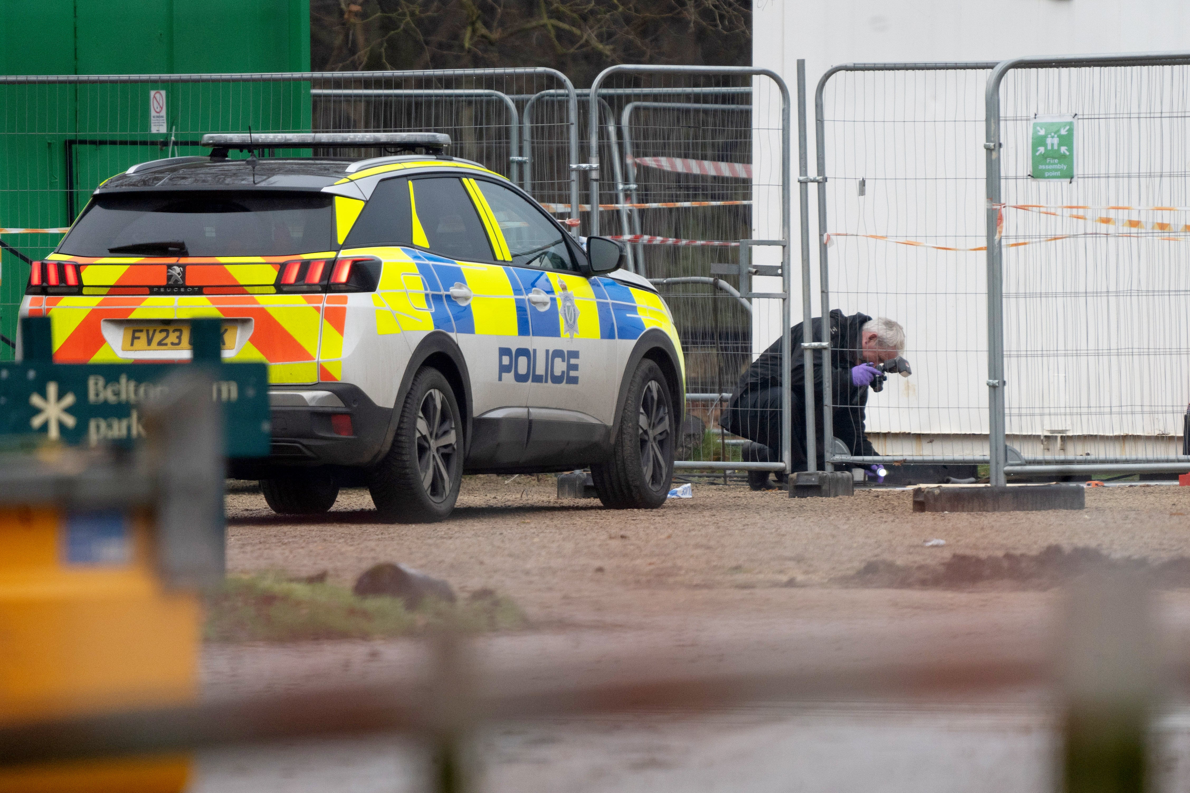 A man has been arrested on suspicion of murder