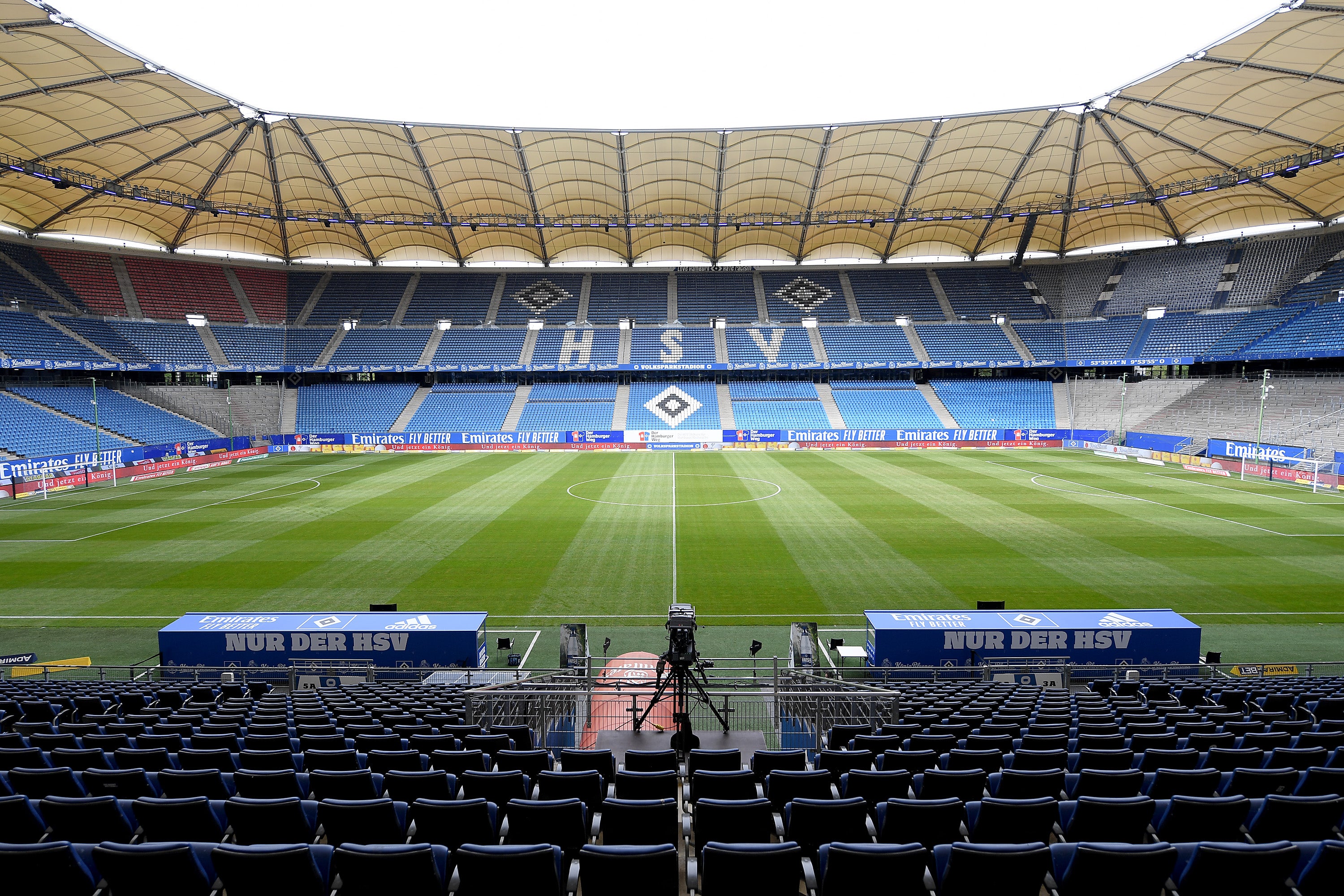 A quarter-final will be played at Volksparkstadion