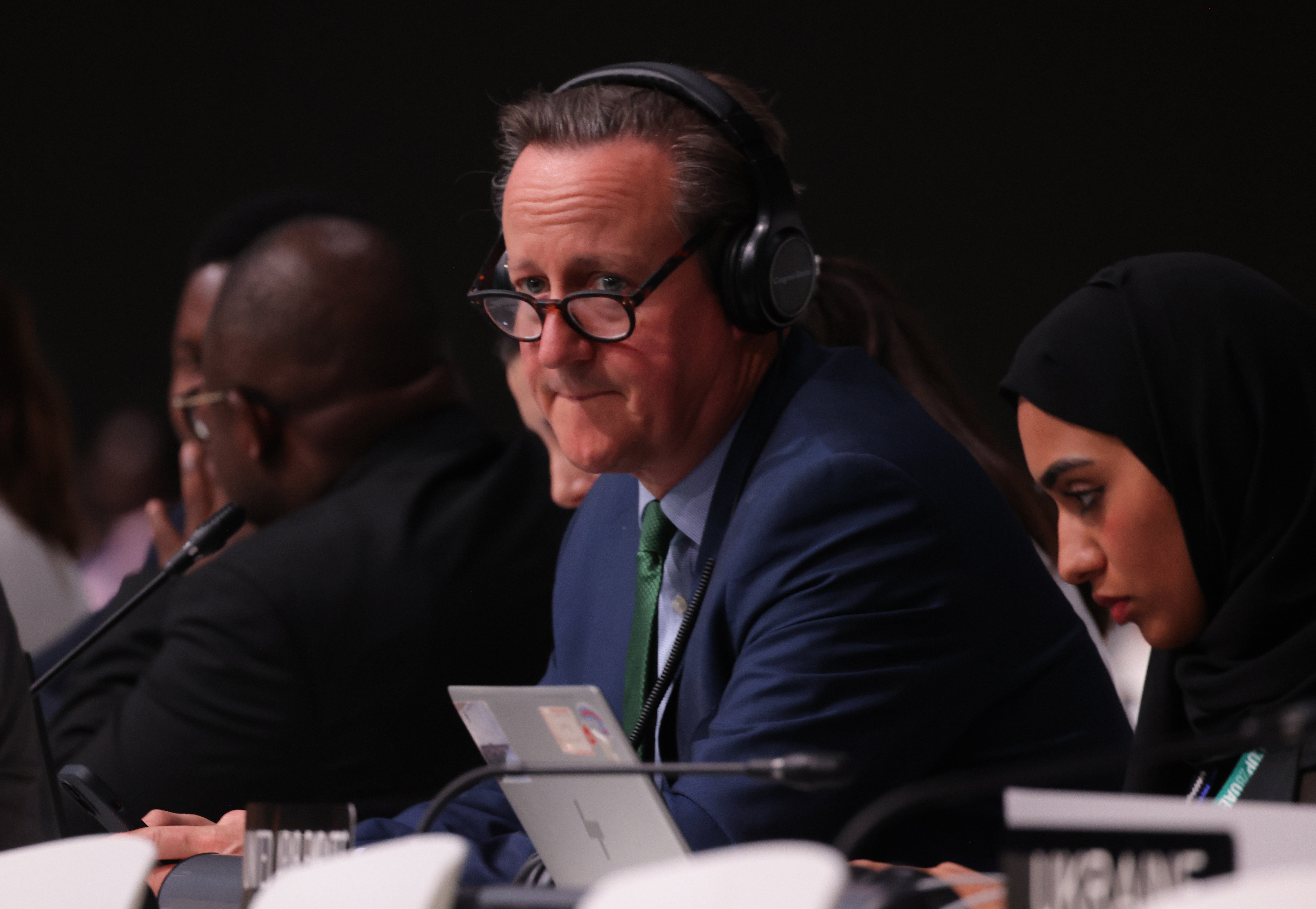 David Cameron at Cop28 in Dubai