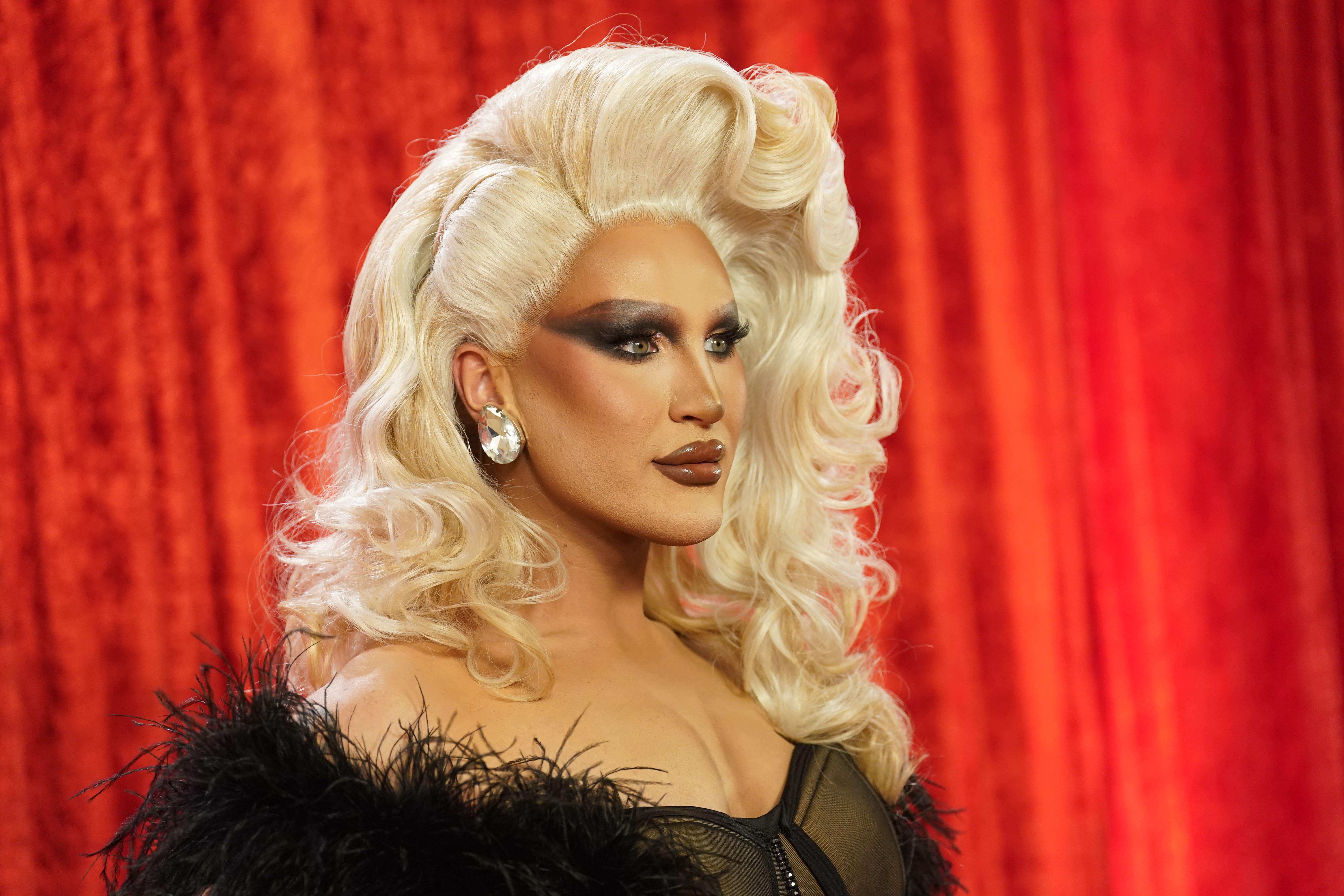 The Vivienne attends the British Soap Awards 2023 at The Lowry Theatre in Salford (Danny Lawson/PA)