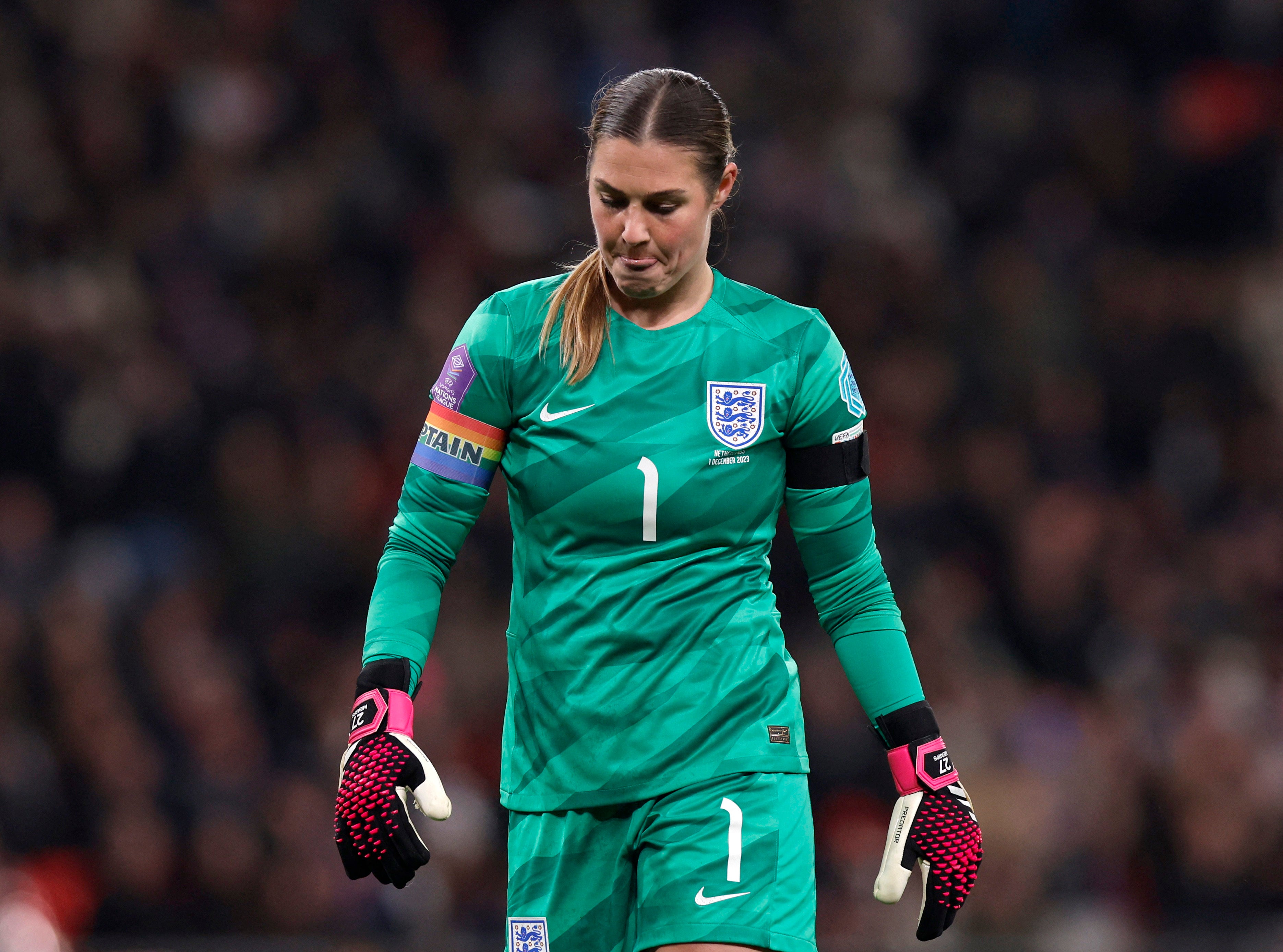 Earps made a big mistake on the Netherlands’ second goal