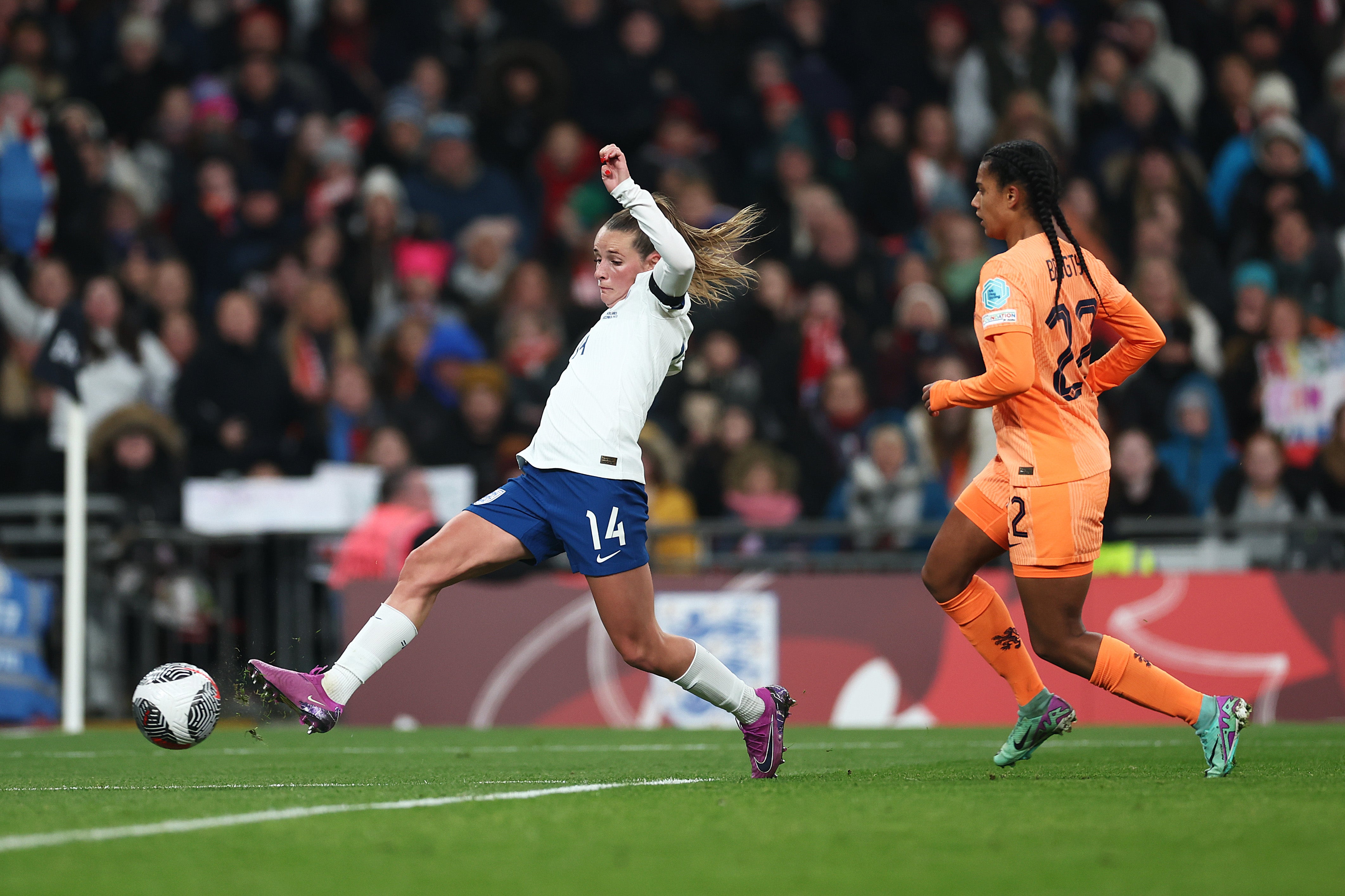 Toone stretches to score England’s winner