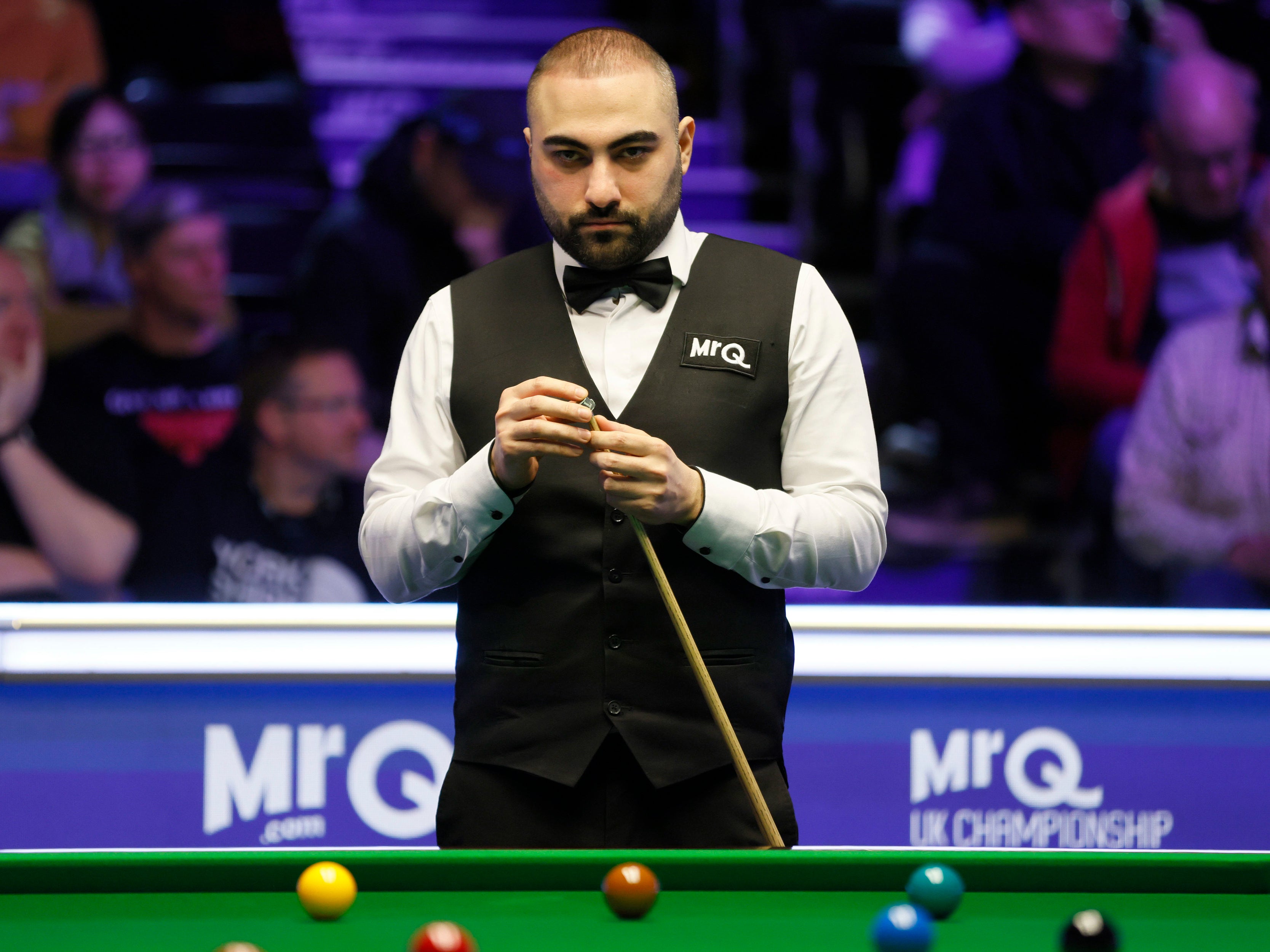 Hoseein Vafaei will take on Judd Trump in a fascinating first-round clash