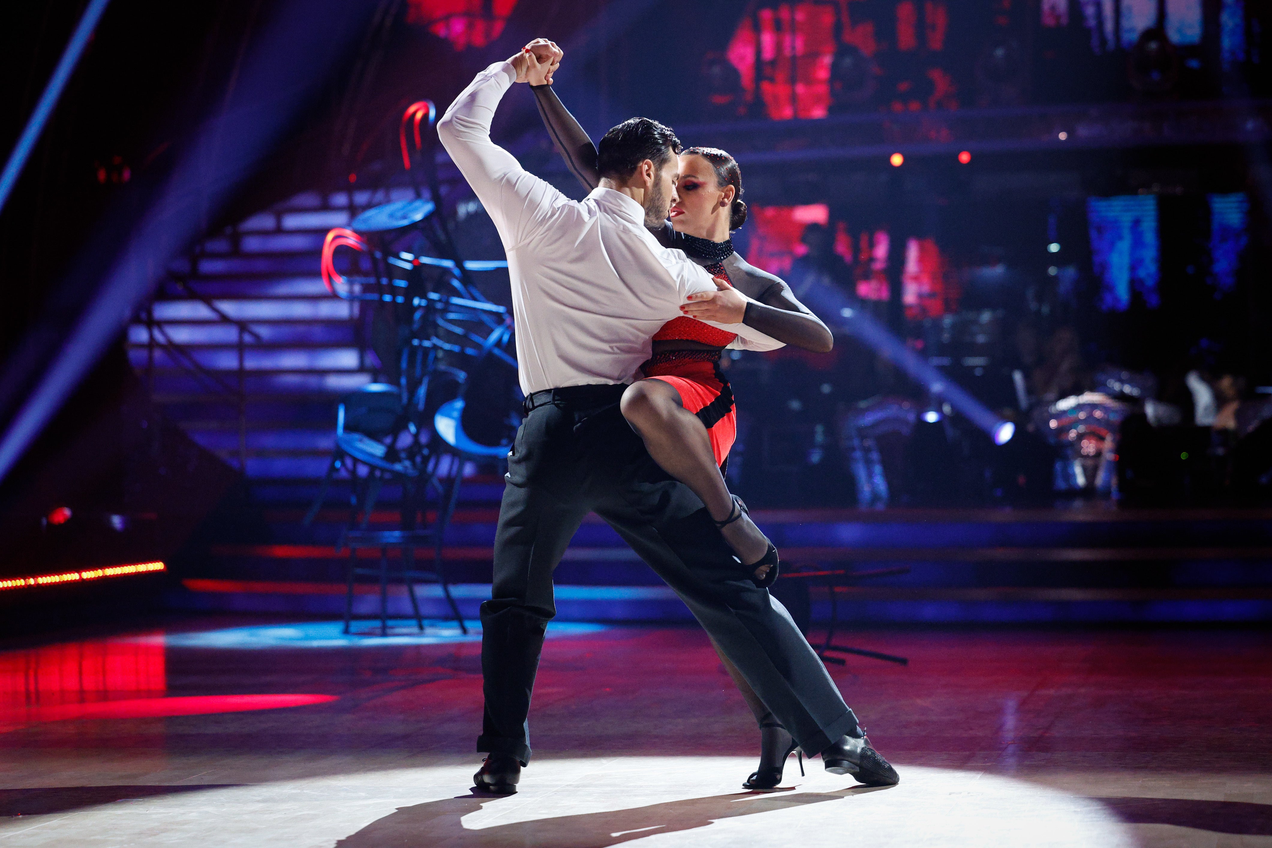 Leach and Coppola on Strictly Come Dancing