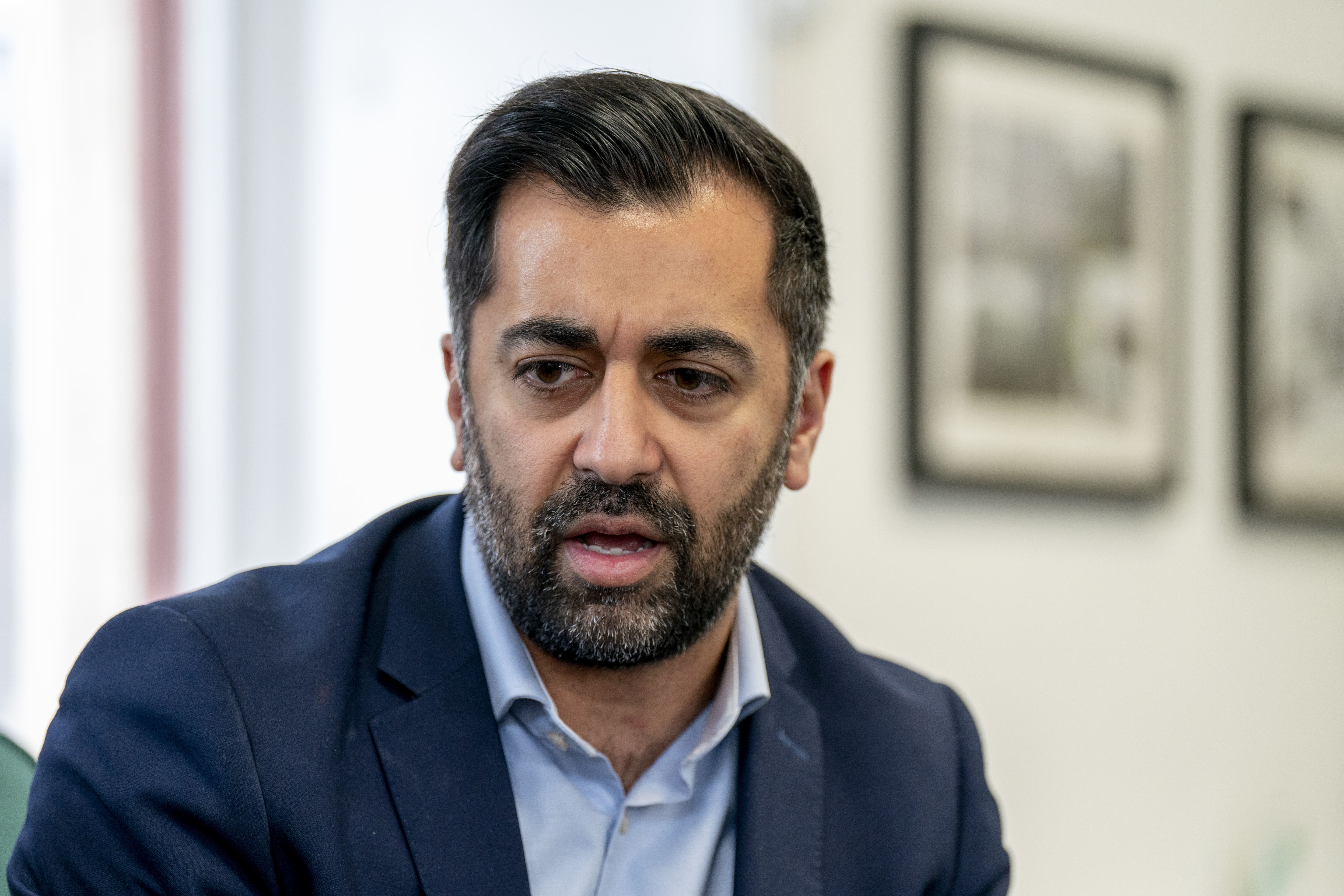 Scotland First Minister Humza Yousaf has hit out at comments by Labour leader Sir Keir Starmer (Jane Barlow/PA)