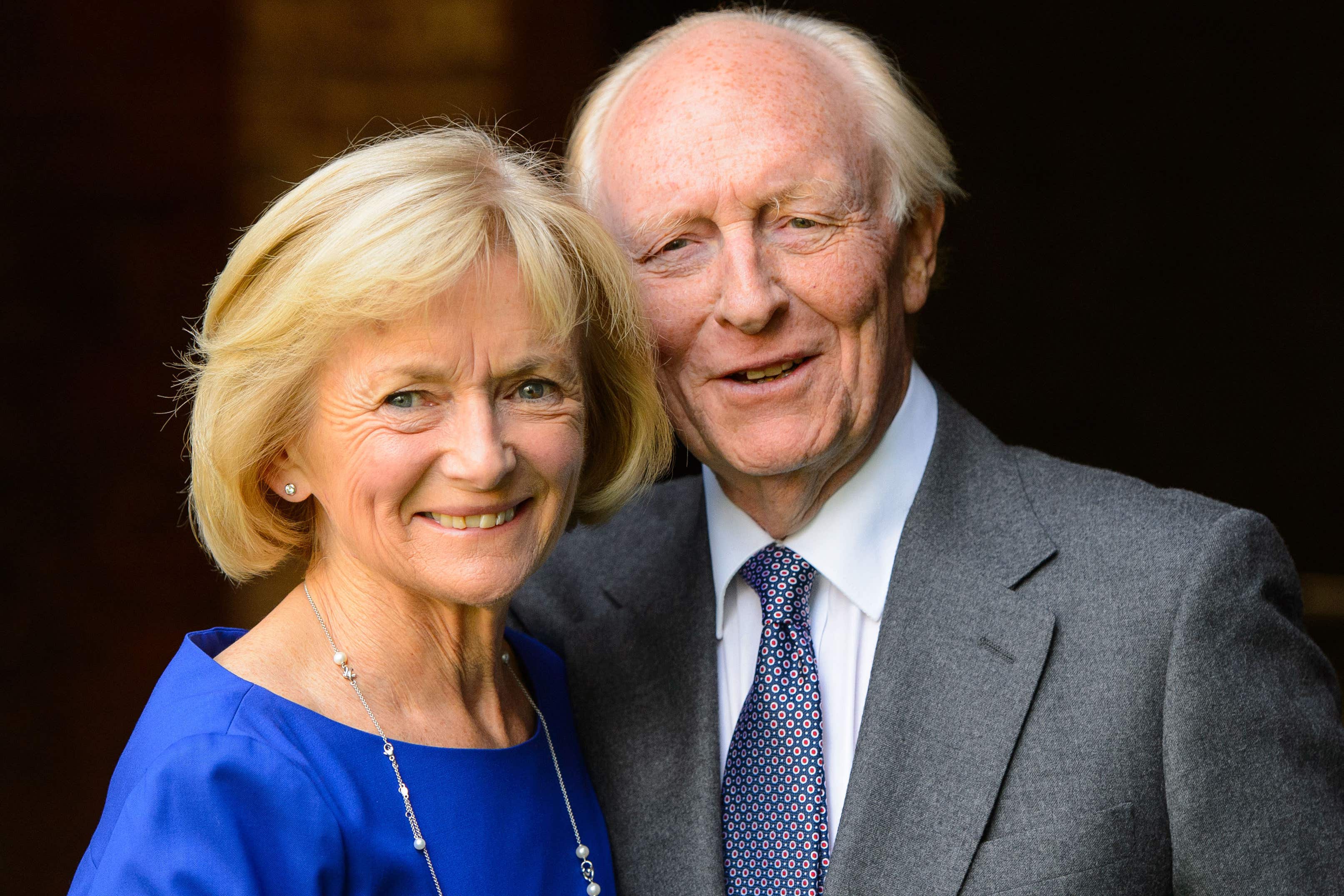 Glenys Kinnock with her husband Lord Kinnock