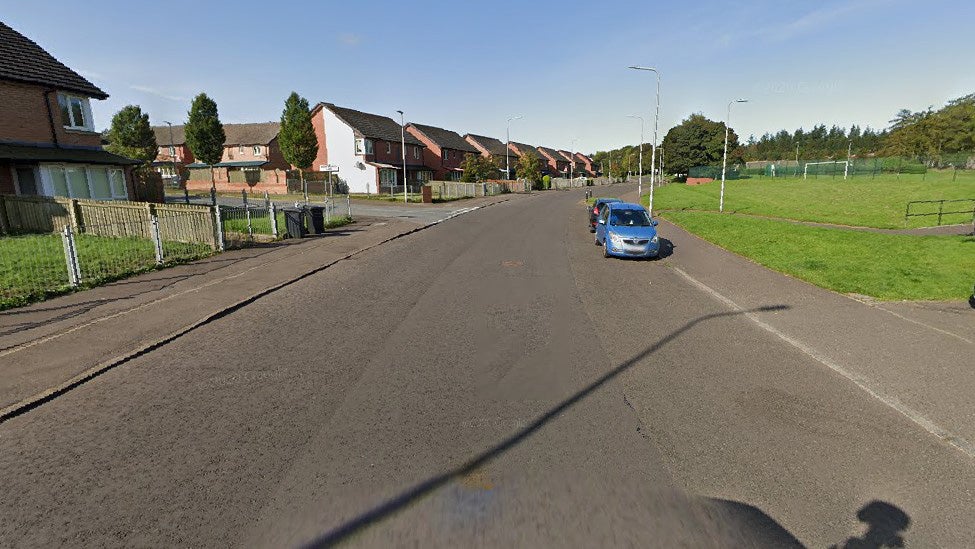 A general view of Turnberry Avenue, Dundee