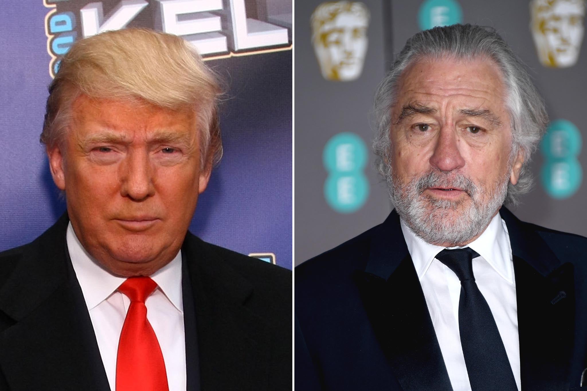 Trump hit out at De Niro in December